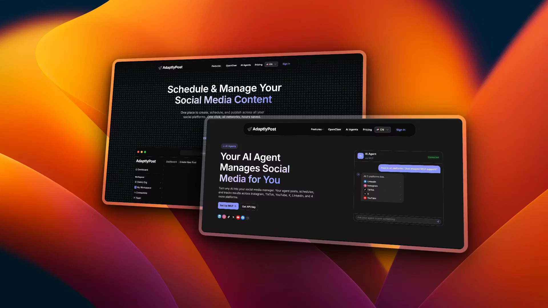 AdaptlyPost website