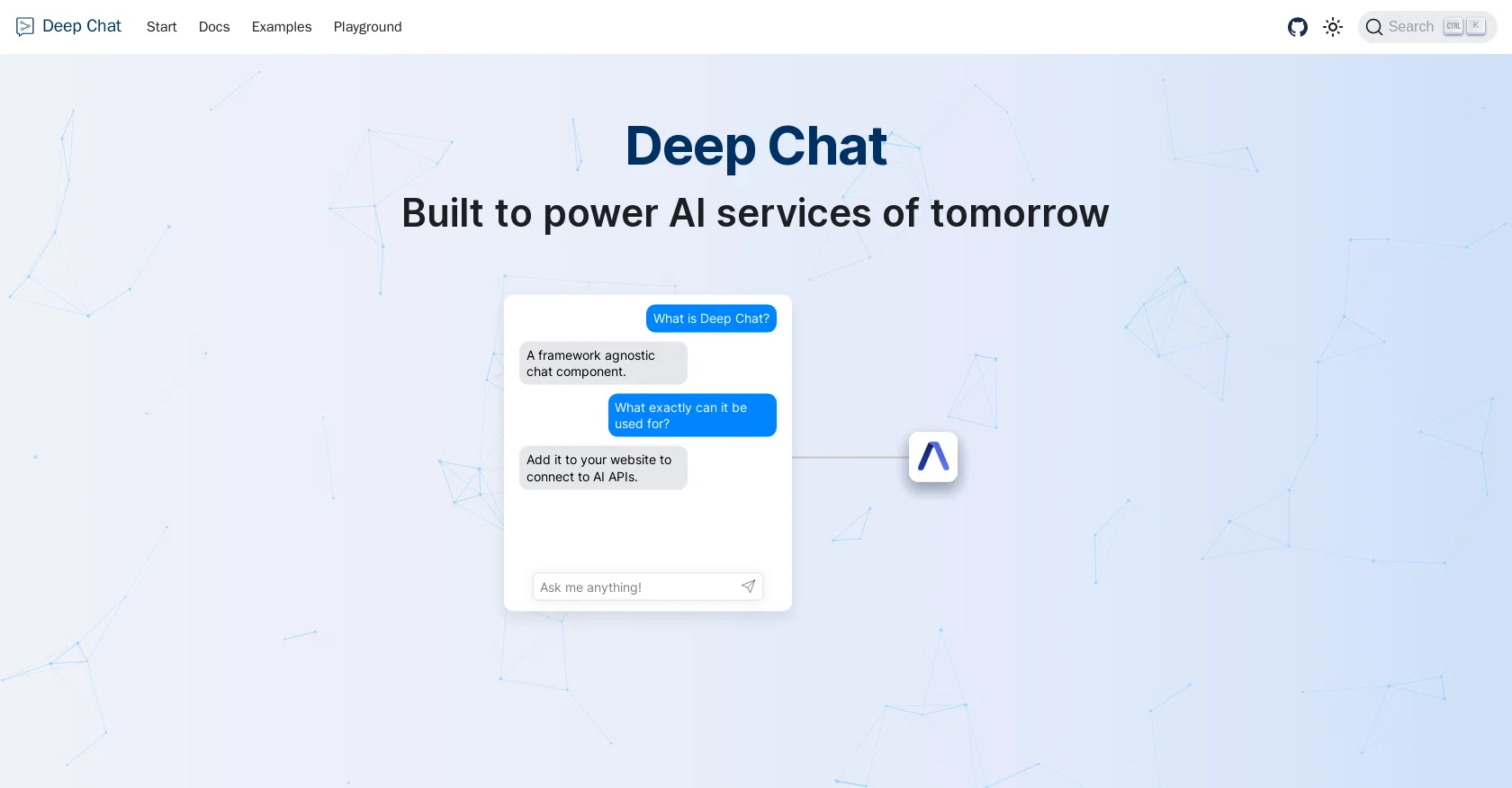 DeepChat website