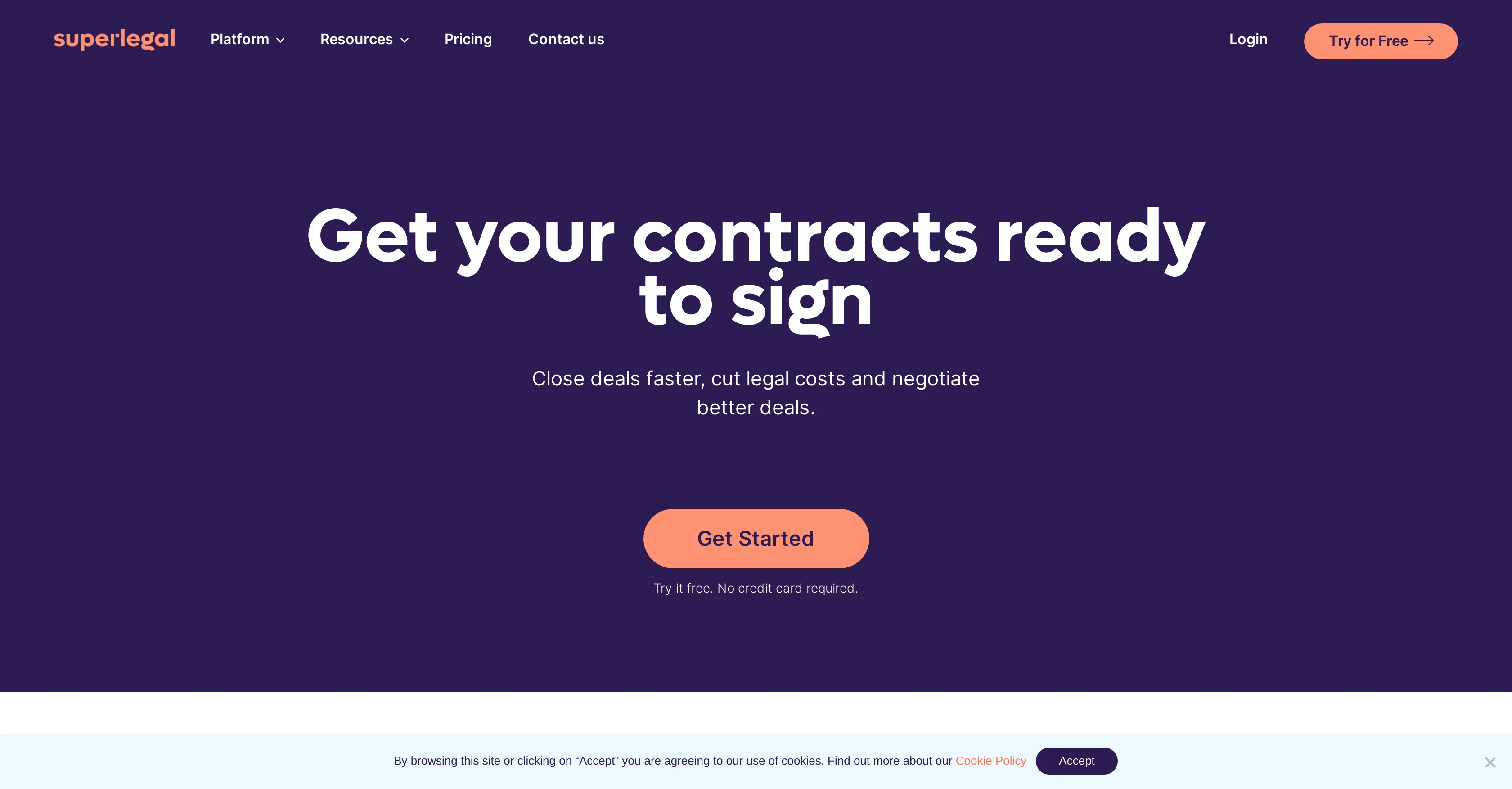 Superlegal website