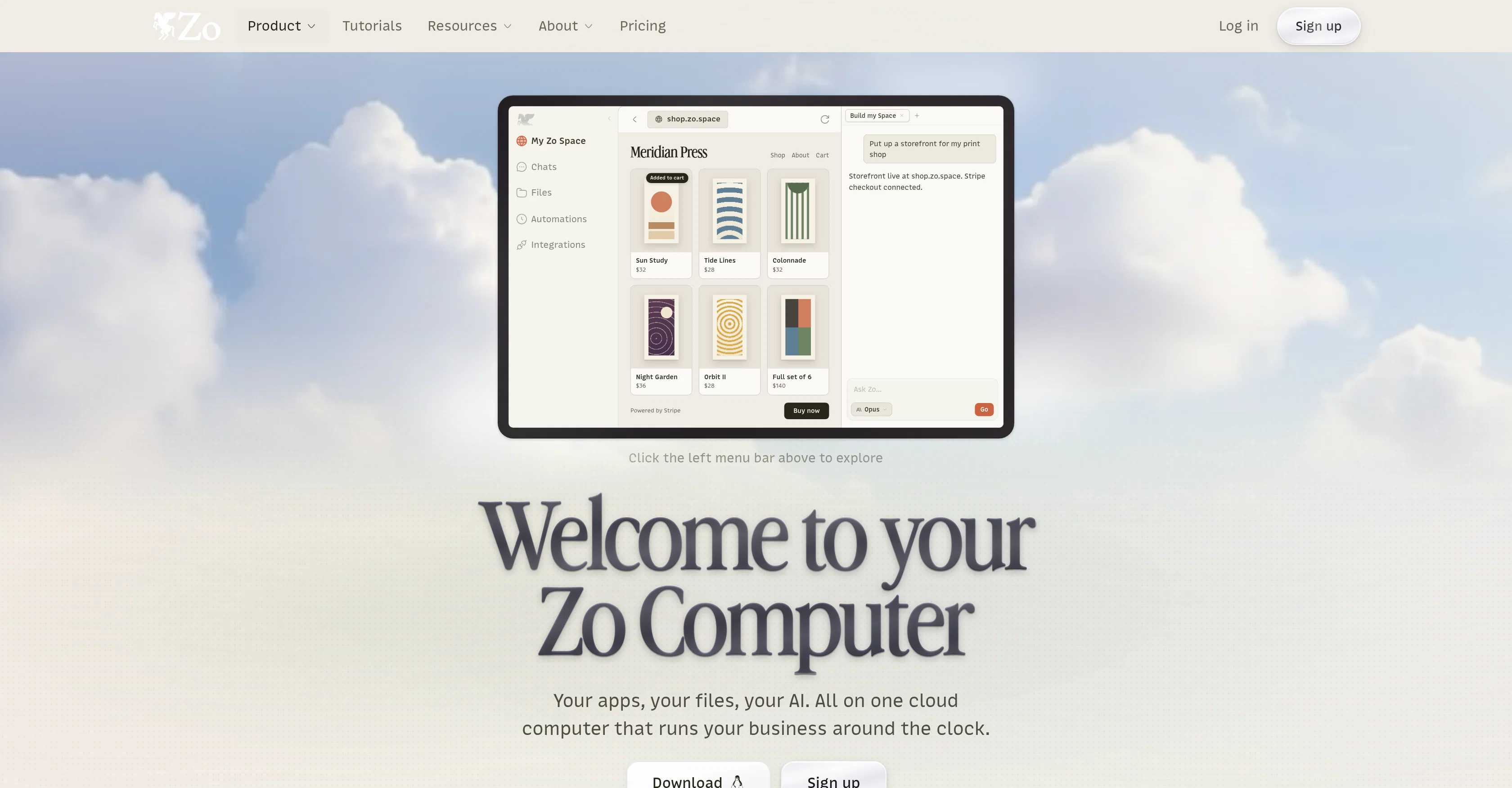 Zo Computer | Your Zo website