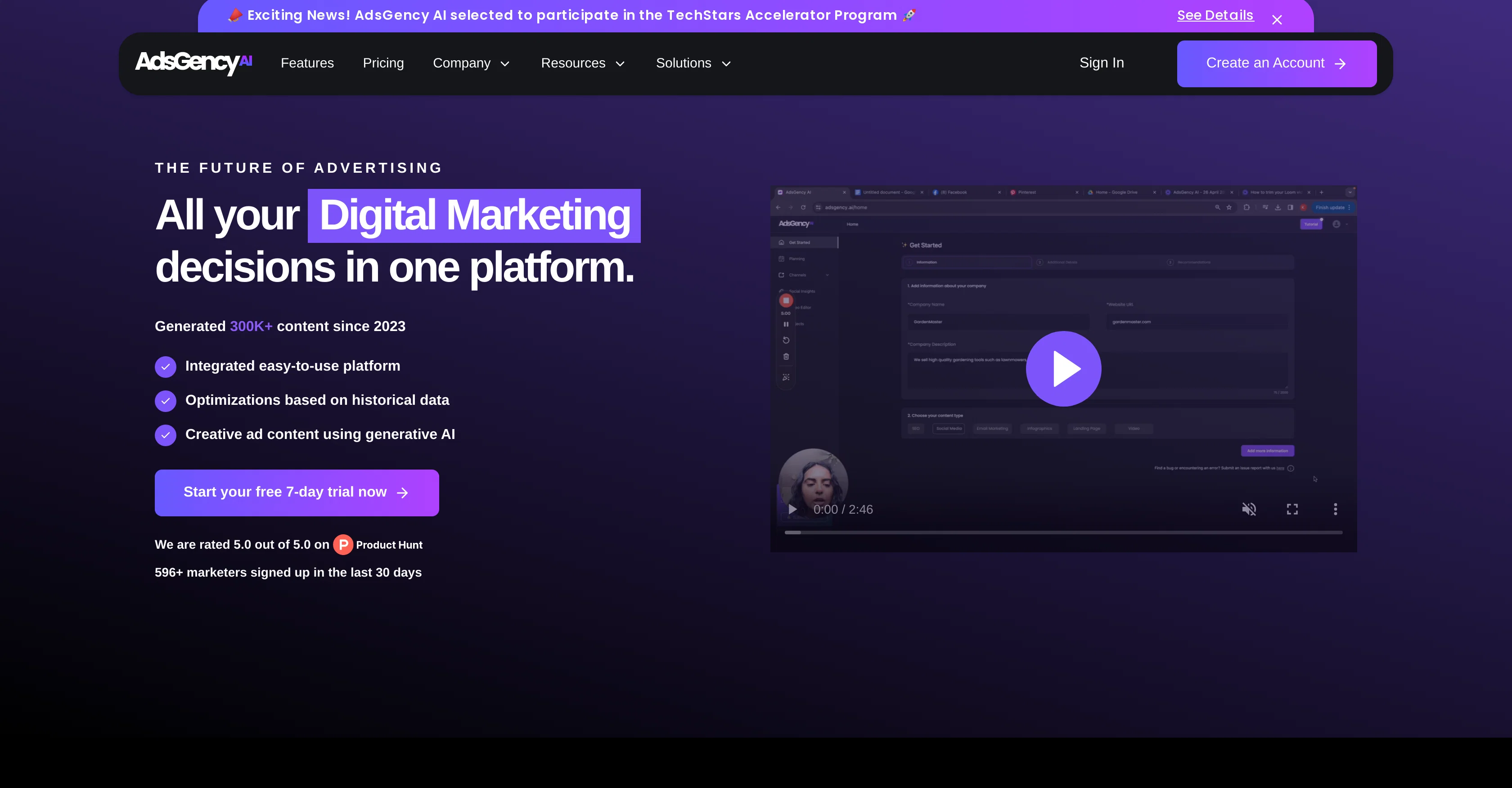 AdsGency  website
