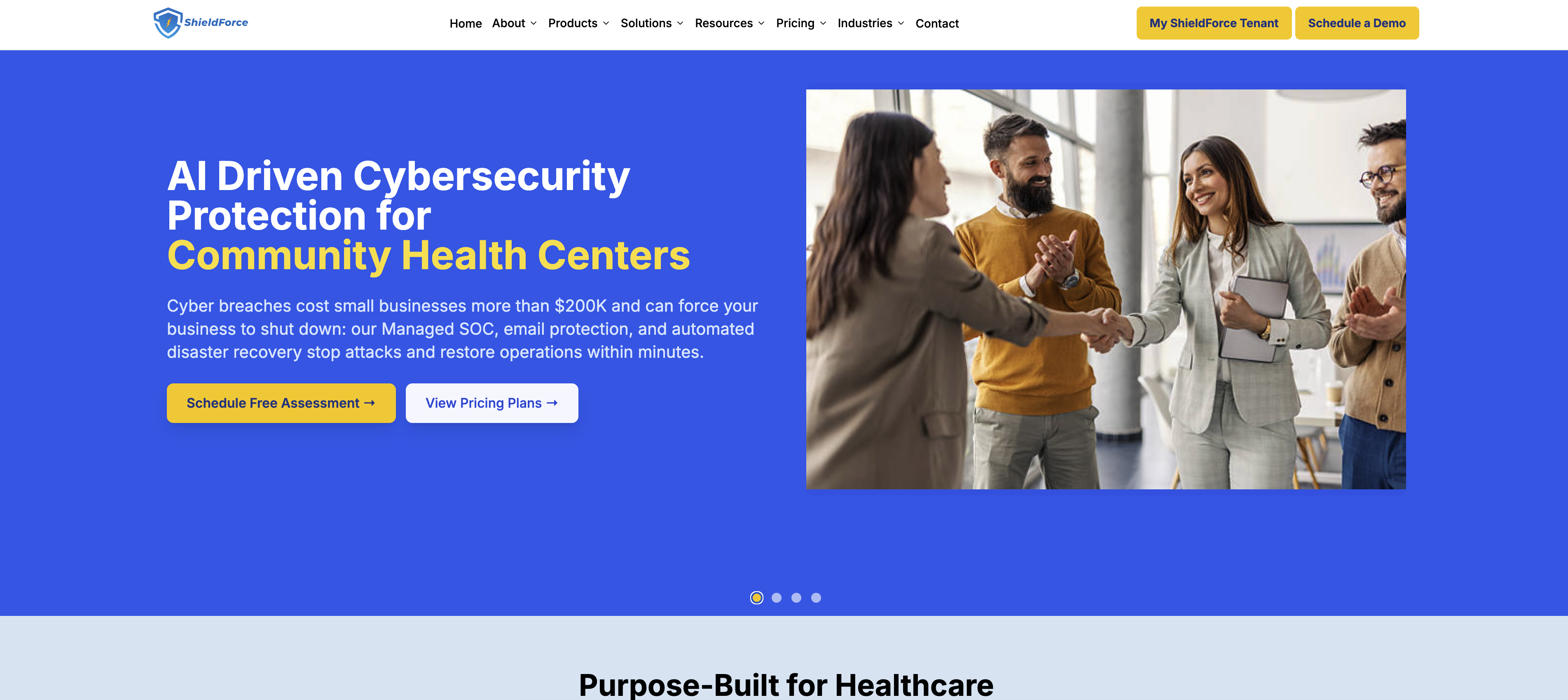 ShieldForce website