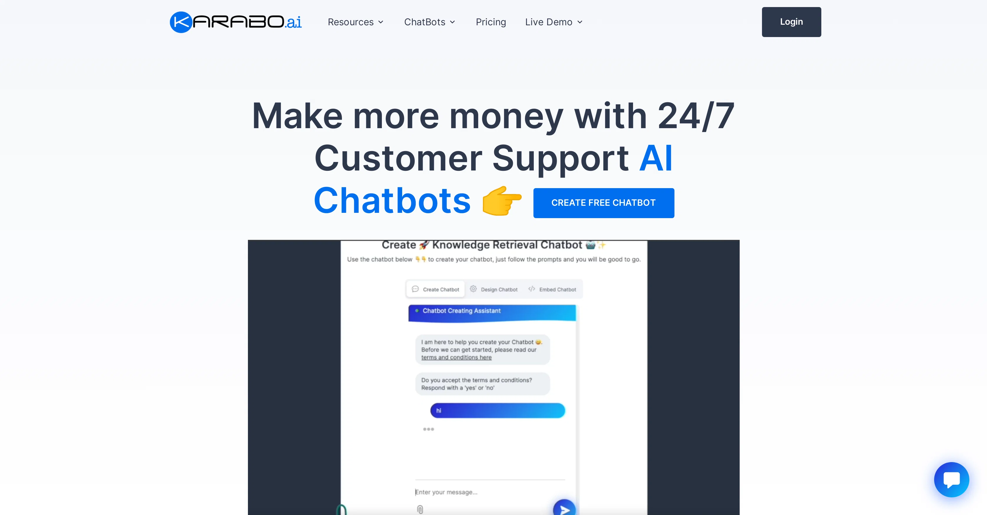 KaraboAI website