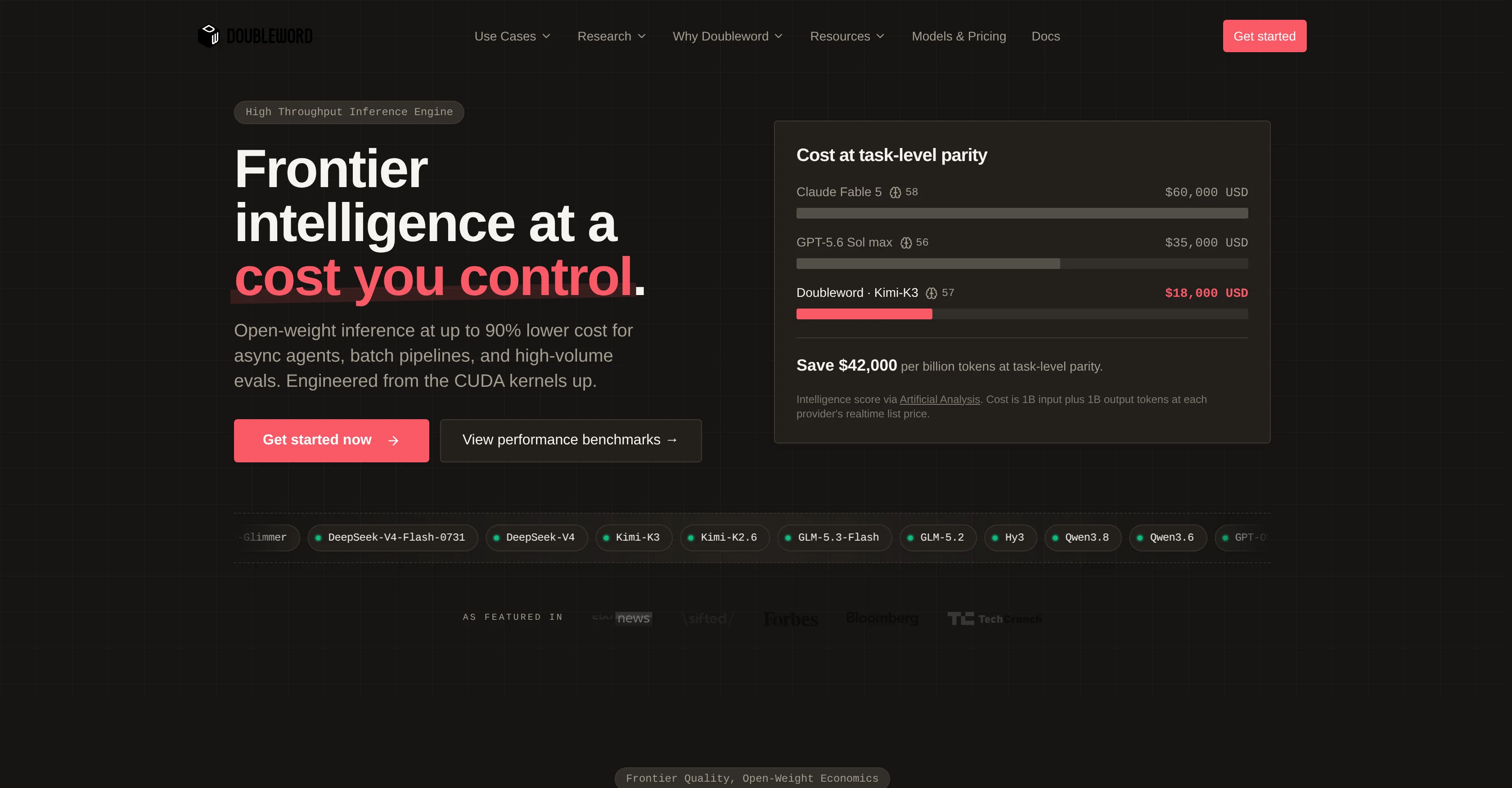 Doubleword website