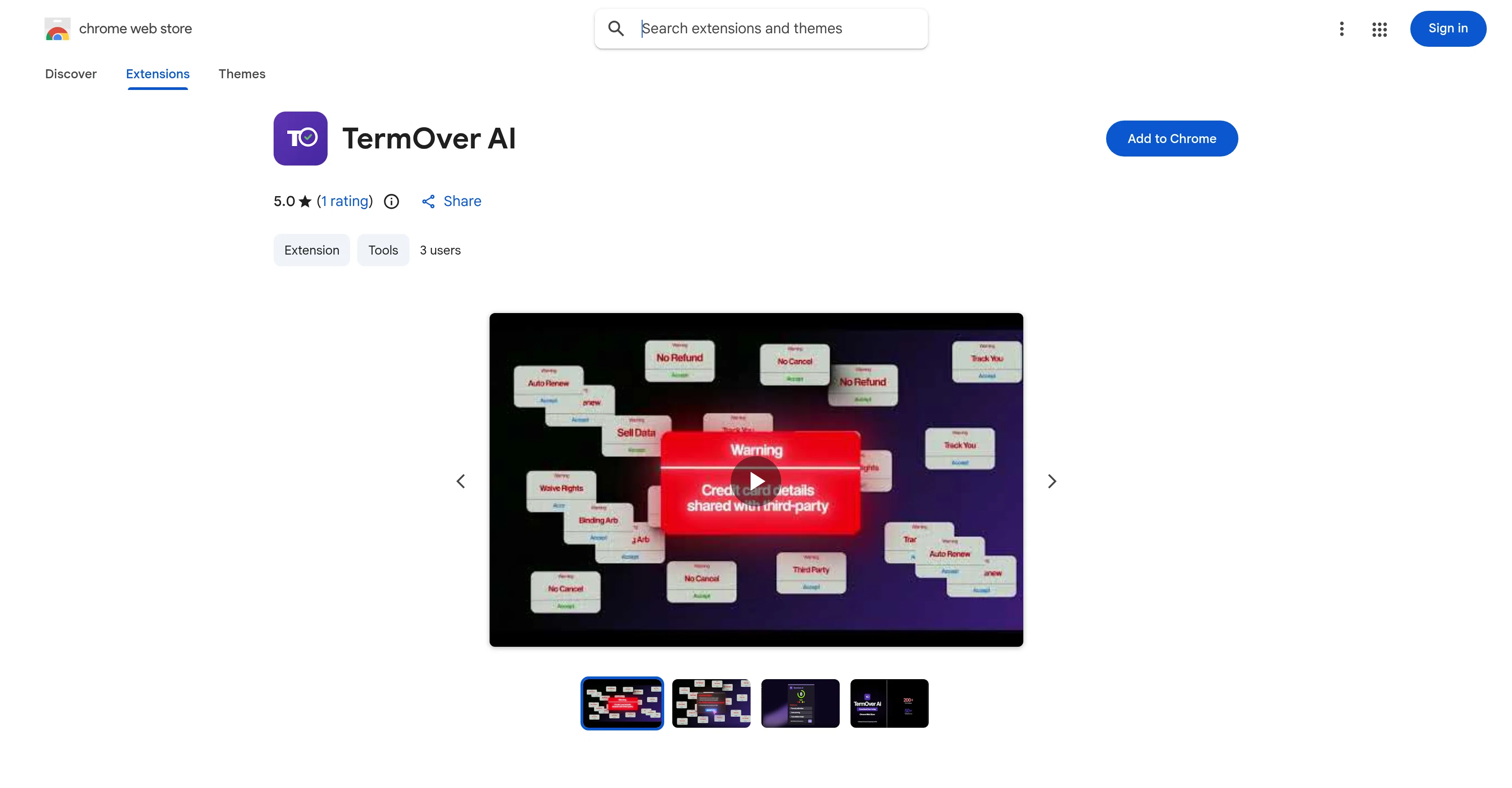 TermOver AI website