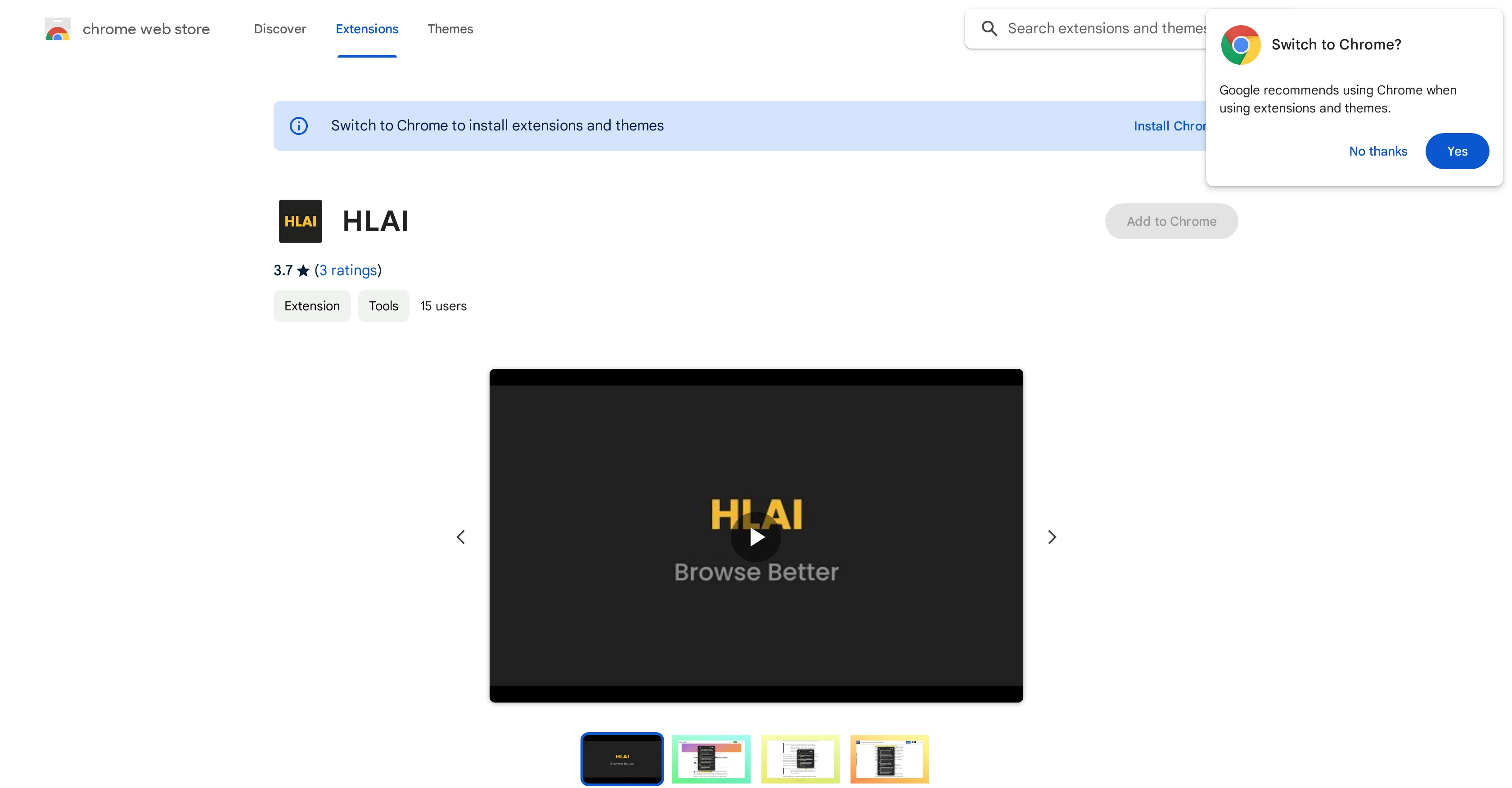 HLAI website