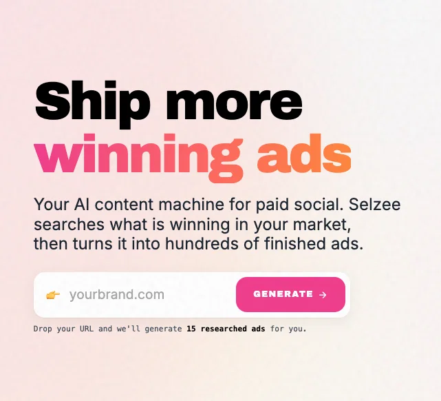 Selzee Ads website