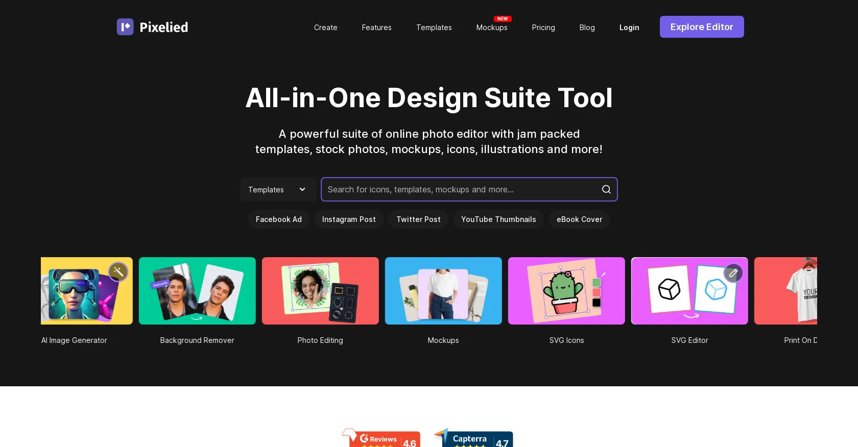 Pixelied website