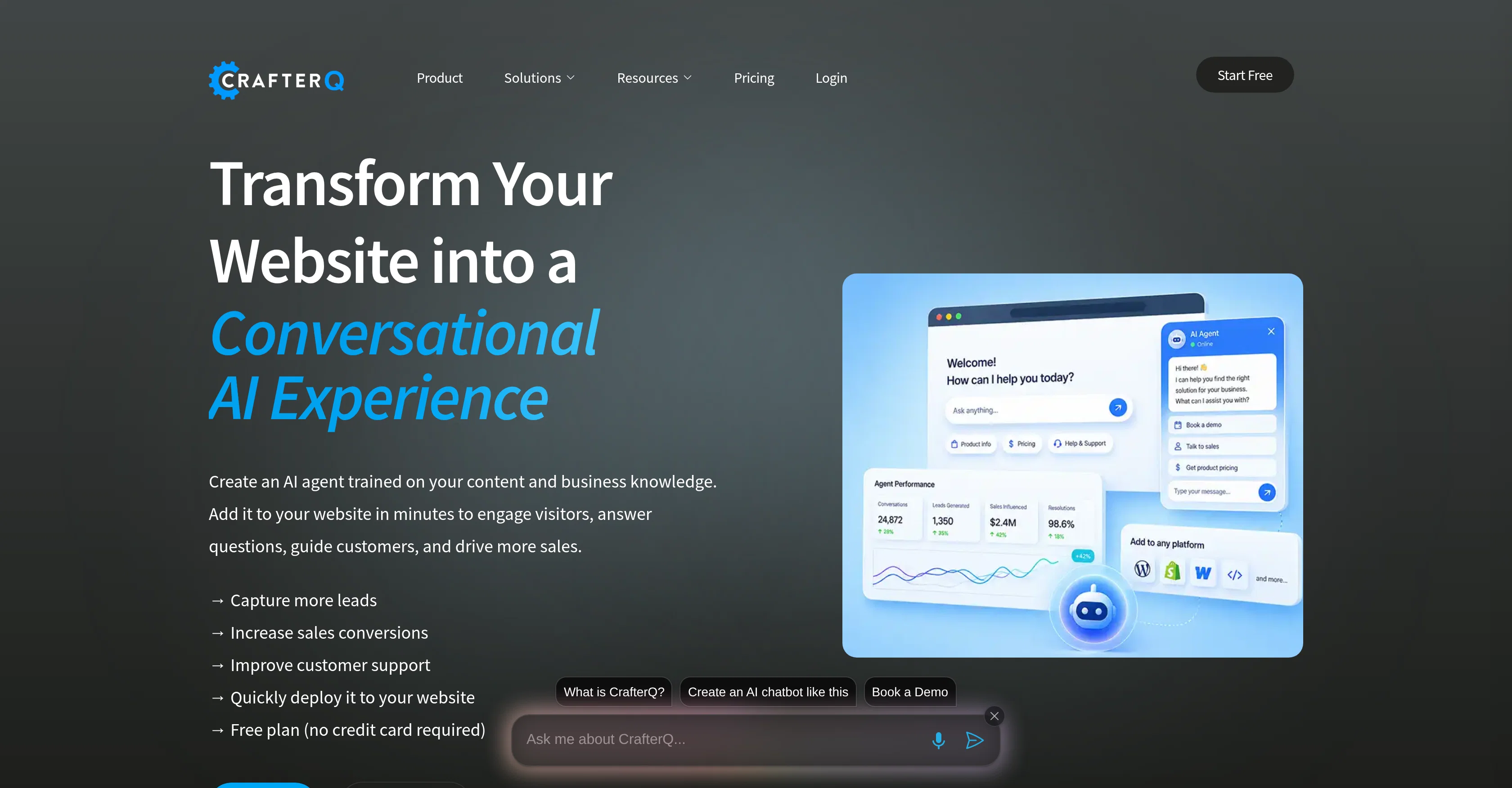 CrafterQ website