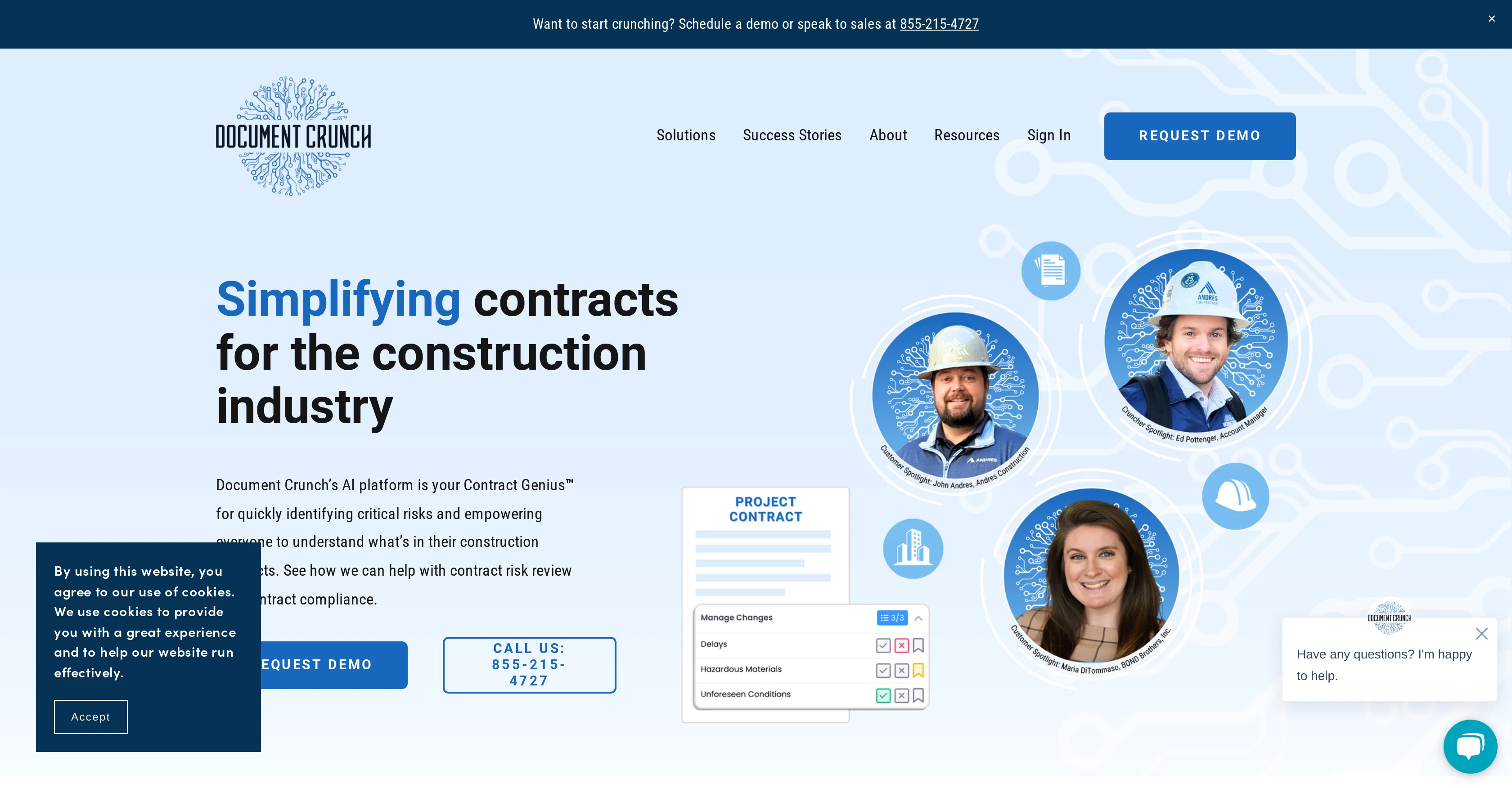 Document Crunch website