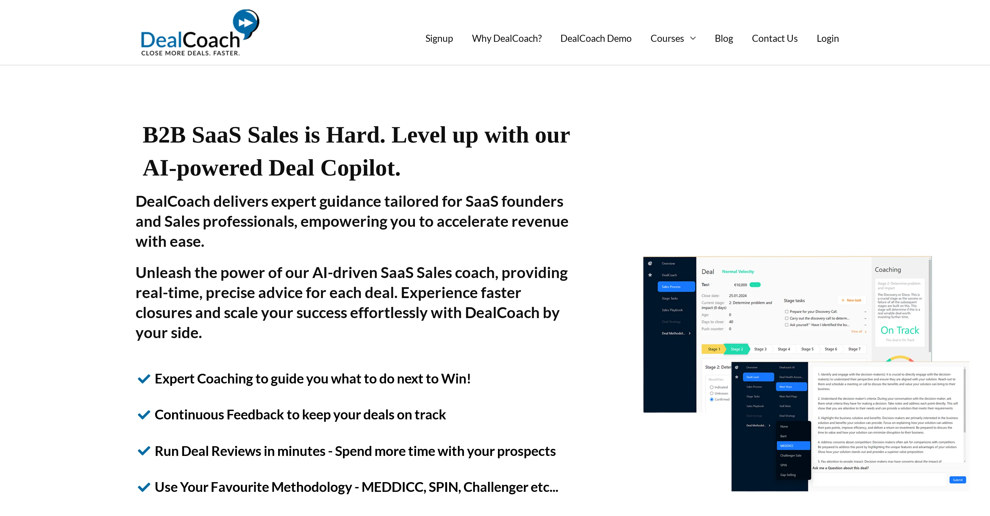 DealCoach website
