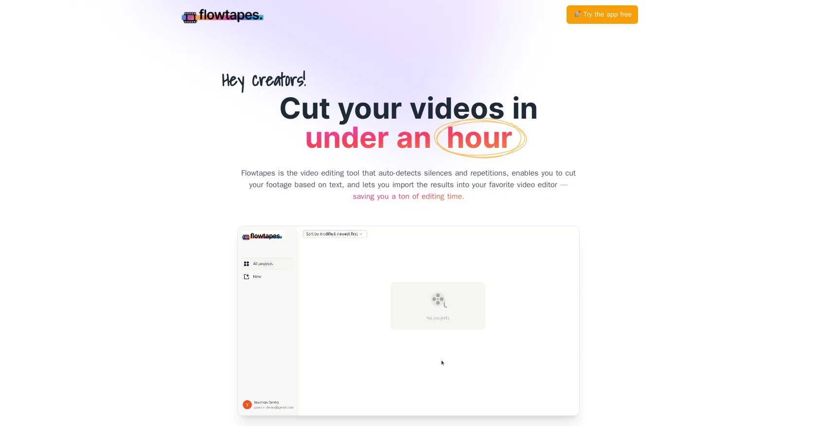 Flowtapes website