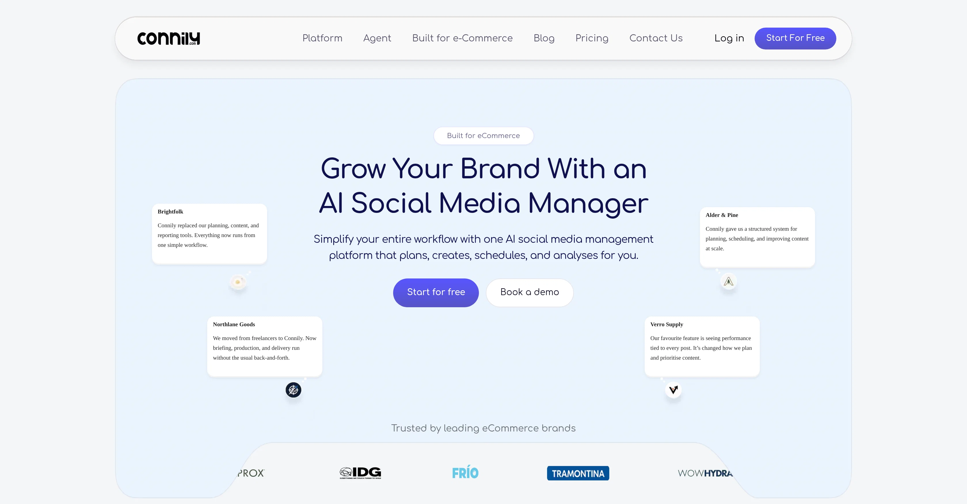 Connily website