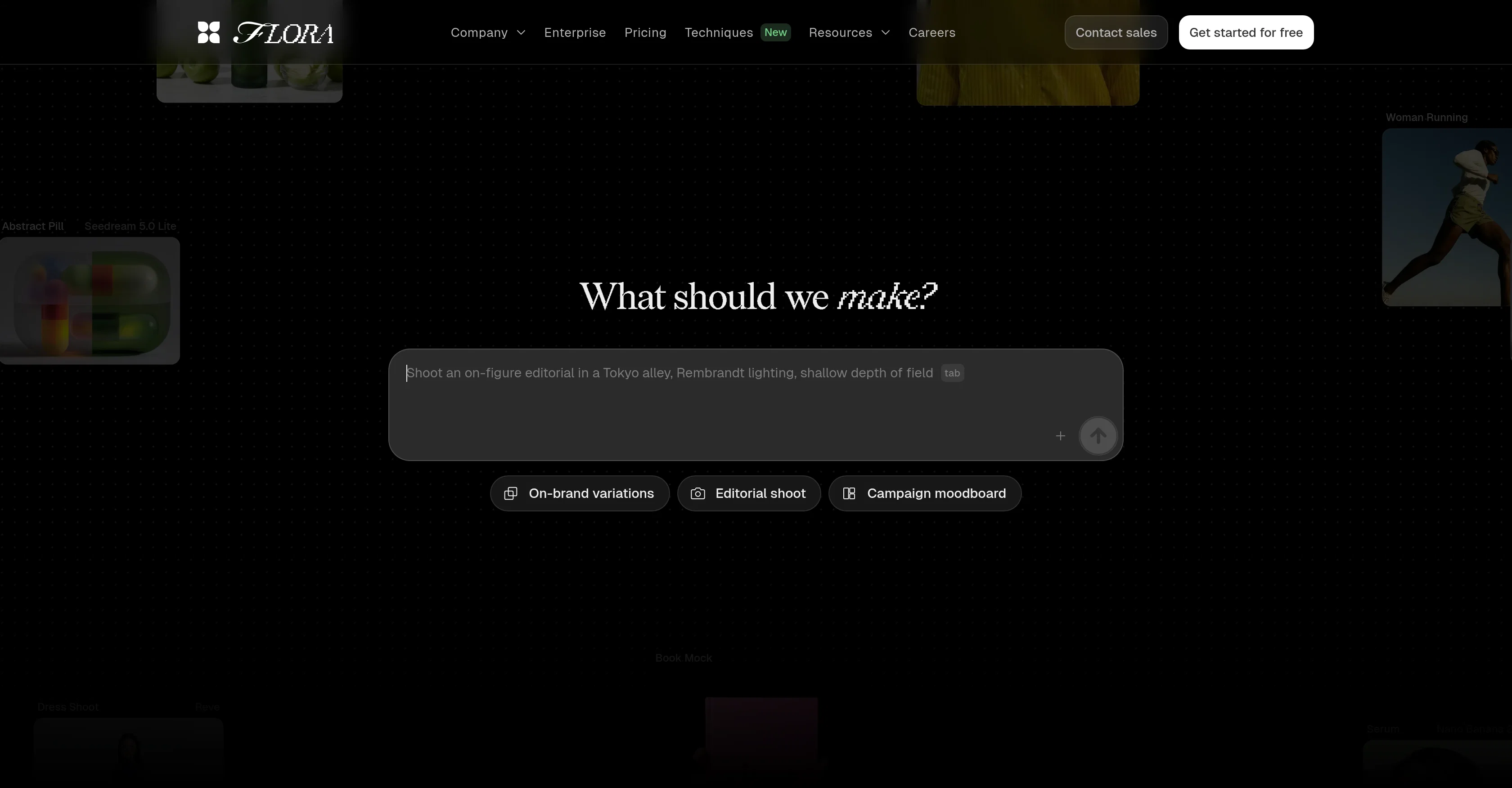 Flora.ai website