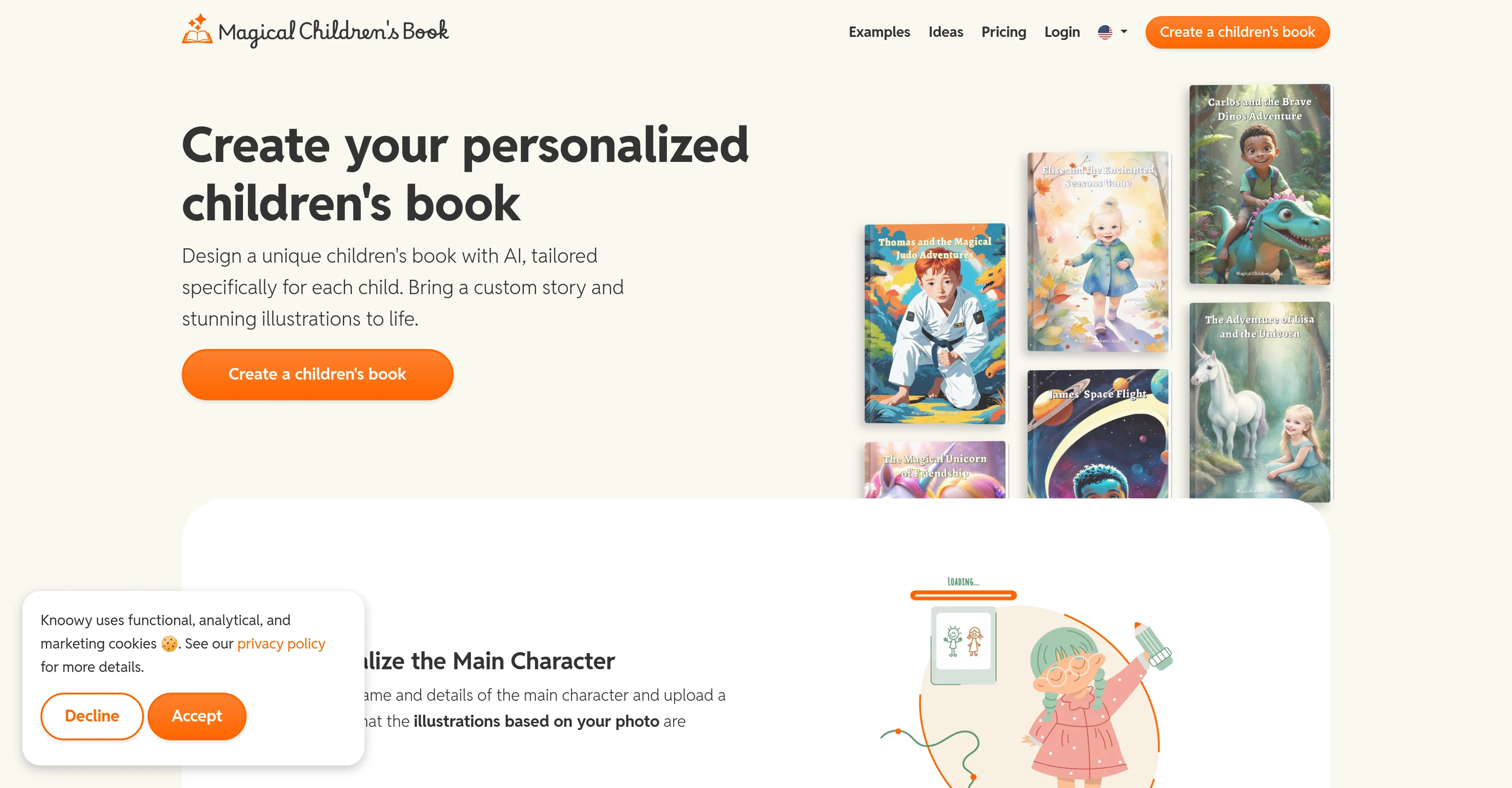 Magical Children's Book website