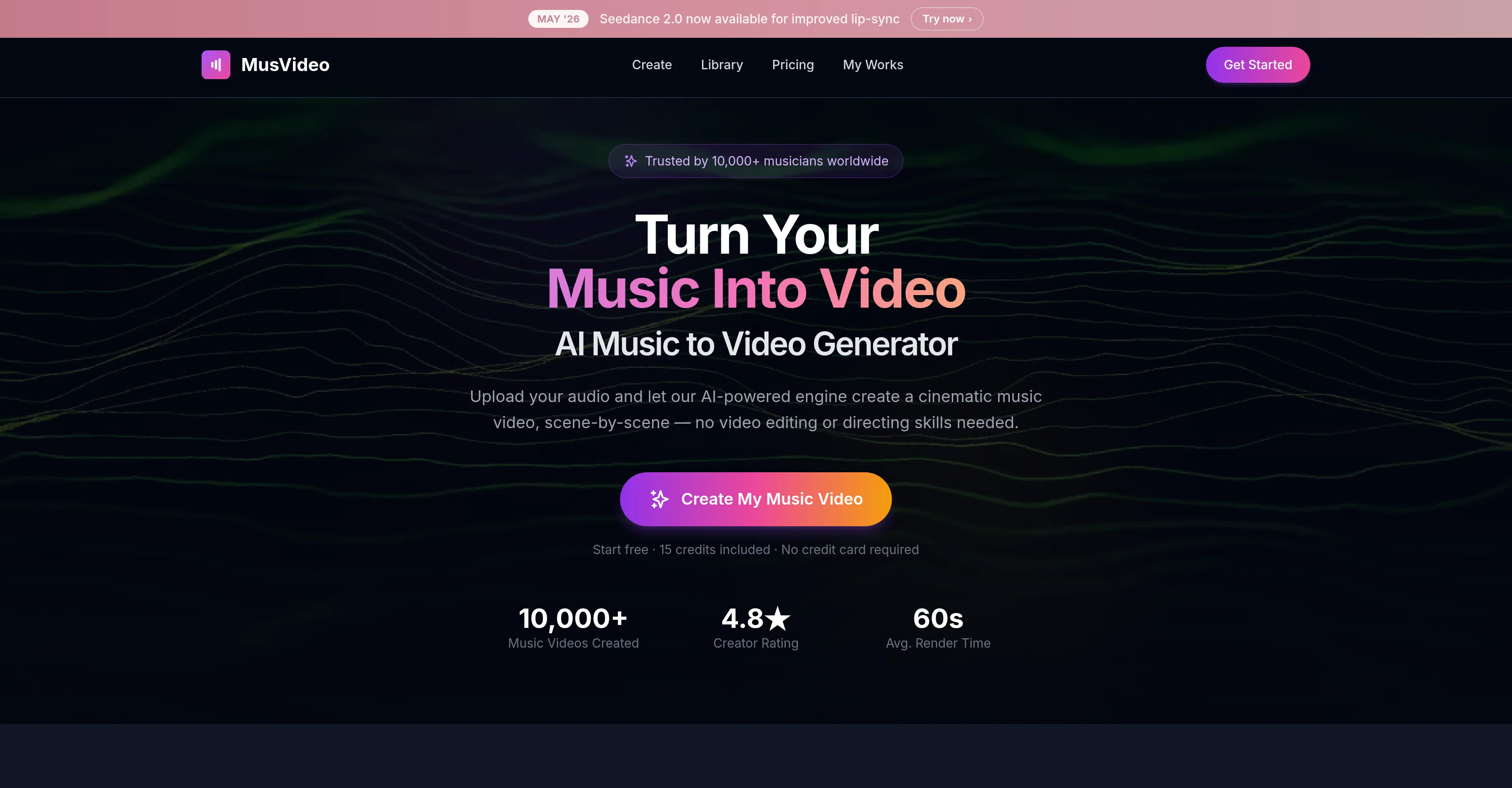 MusVideo website