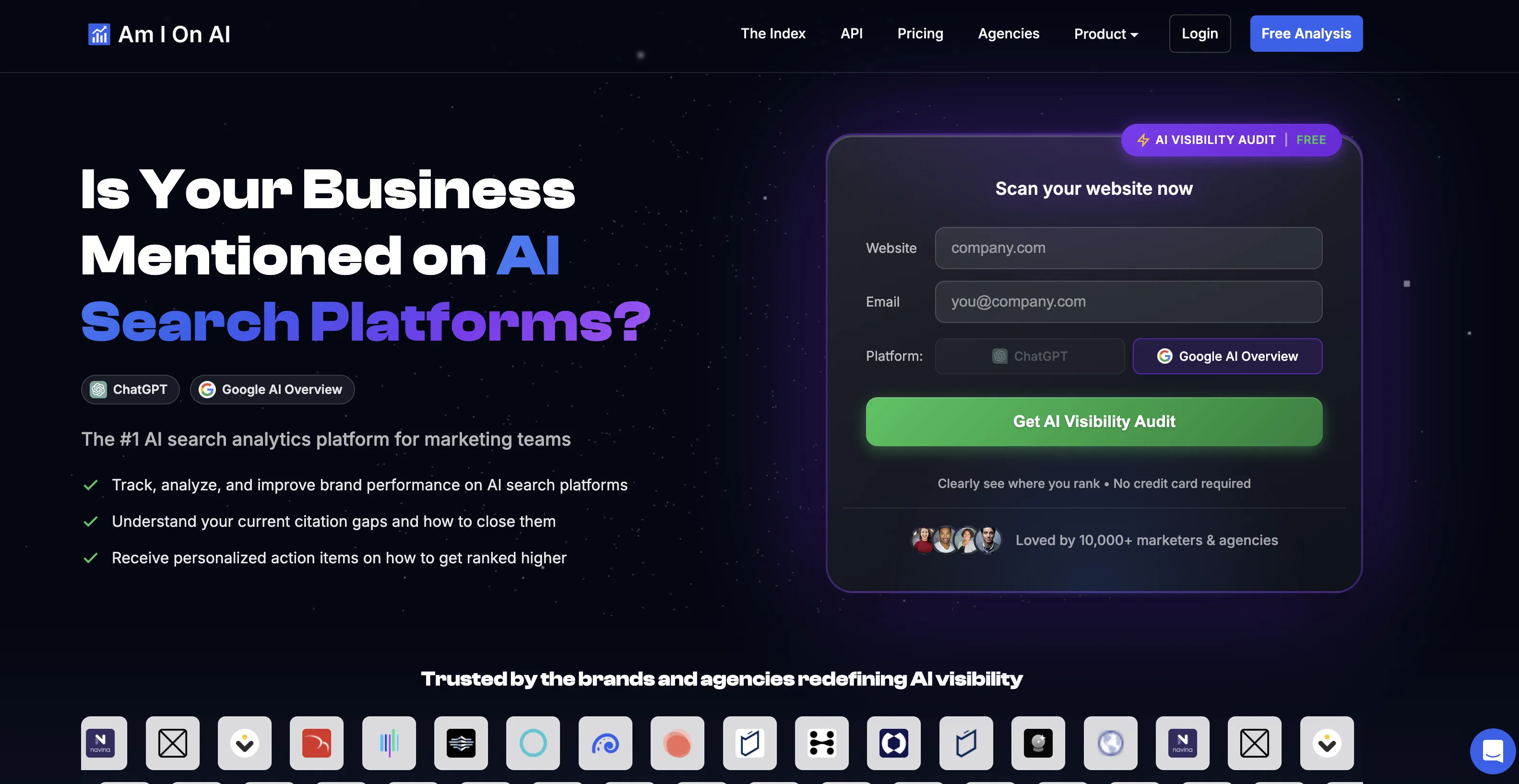 Am I on AI? website