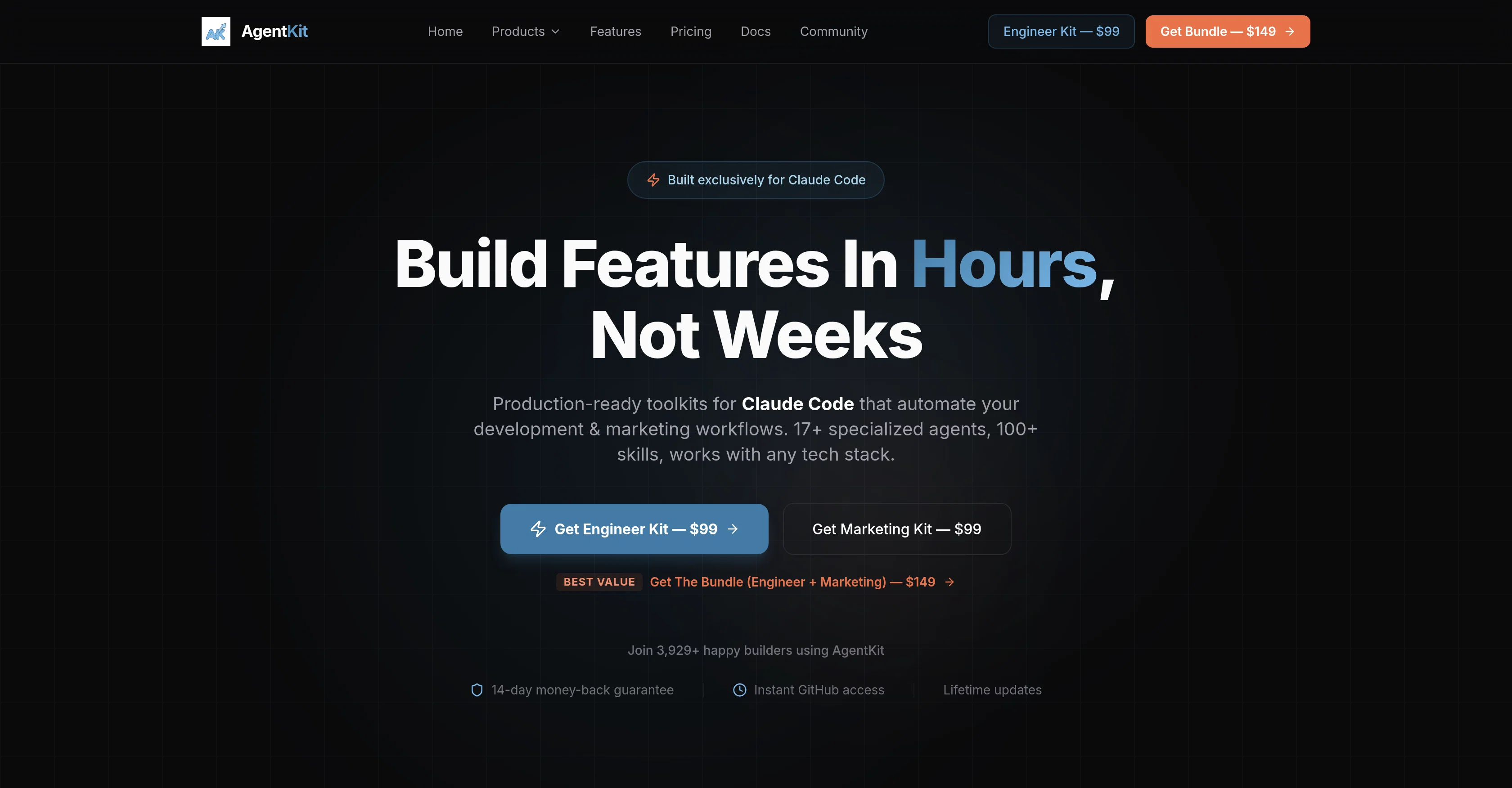 AgentKit website