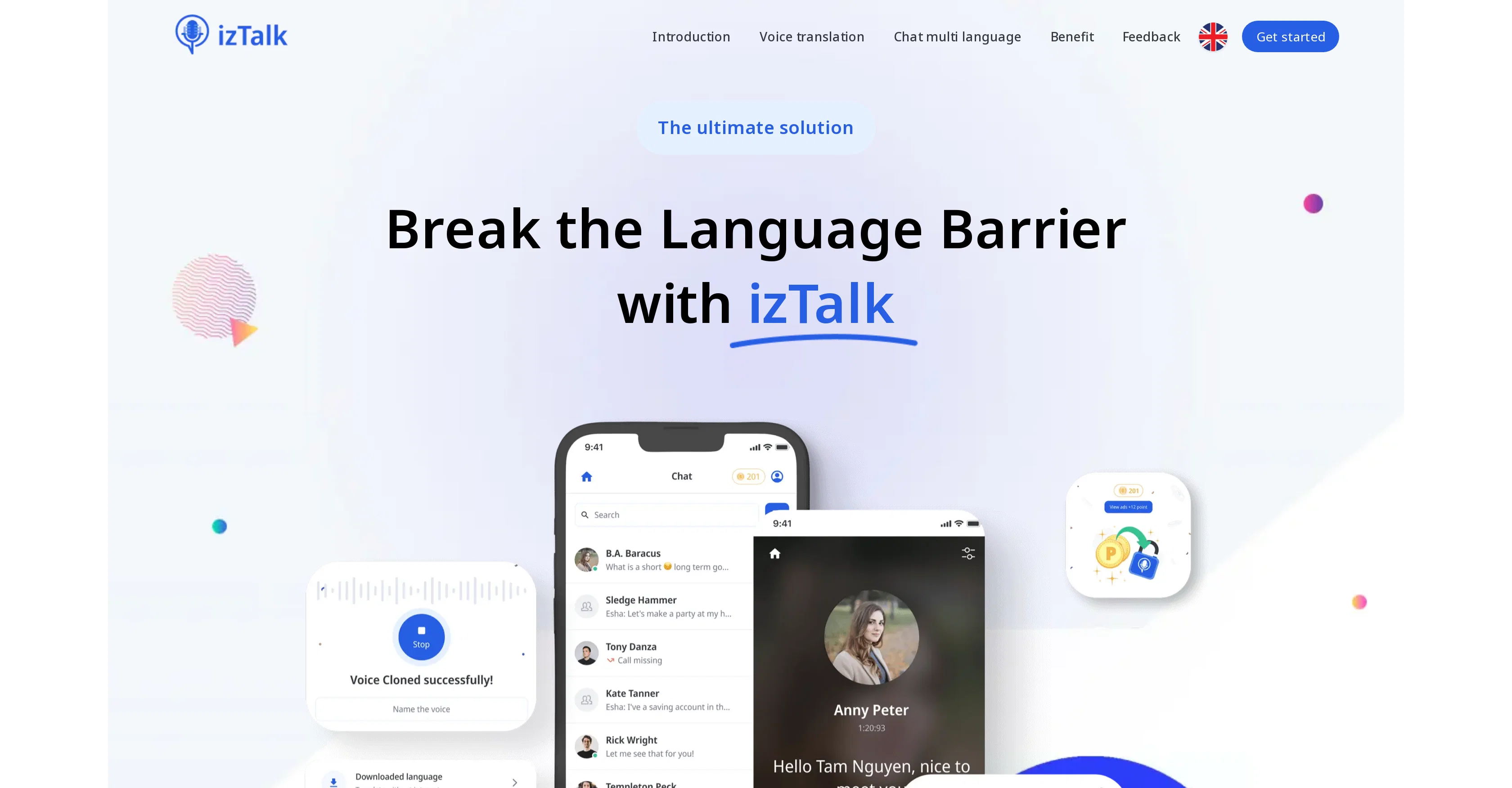 IzTalk website