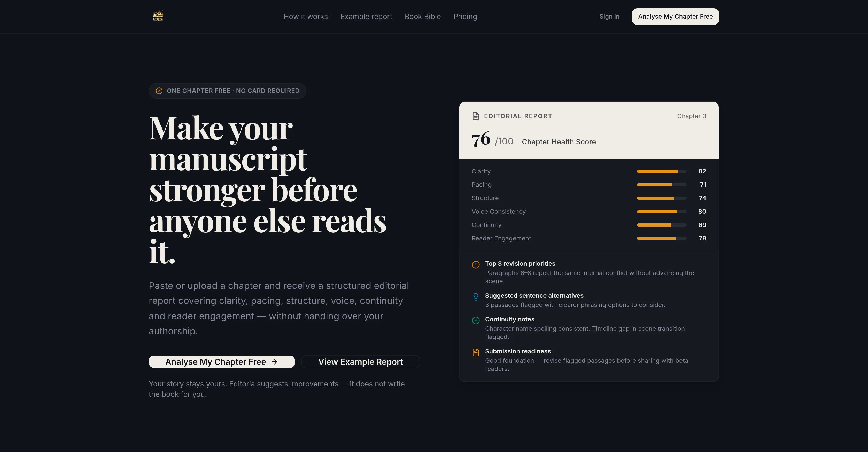 Editoria website