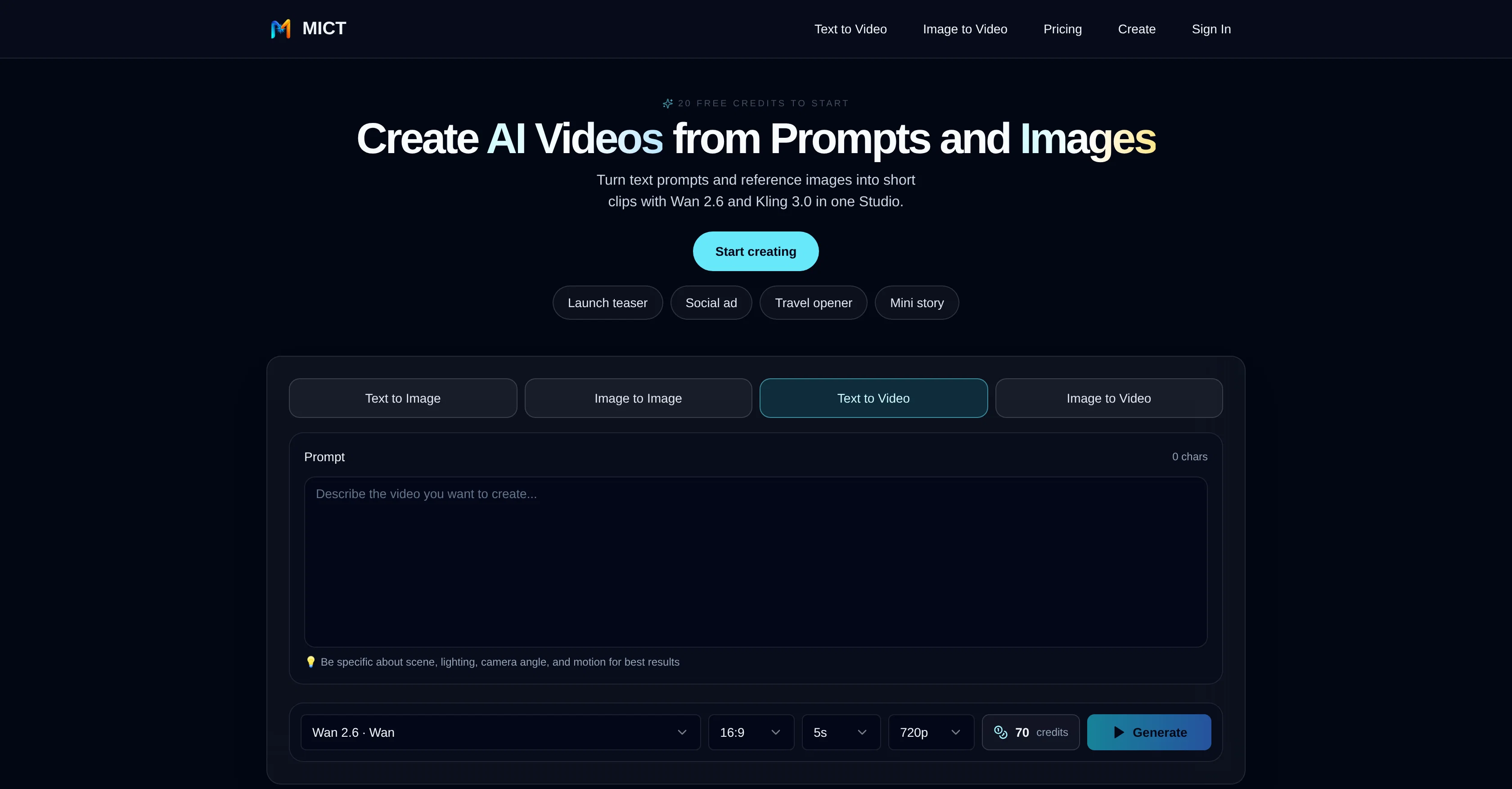 MICT website