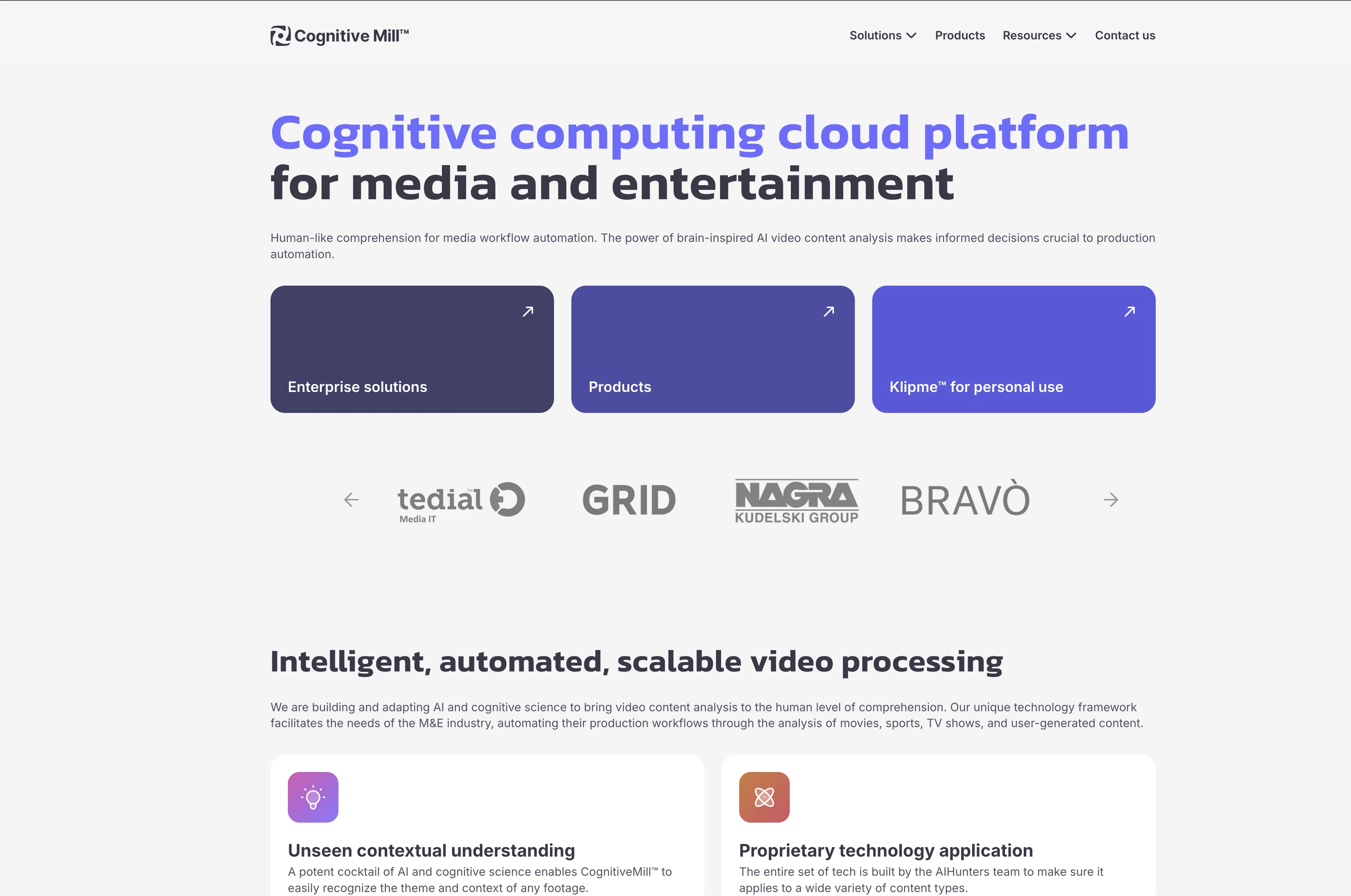 CognitiveMill website