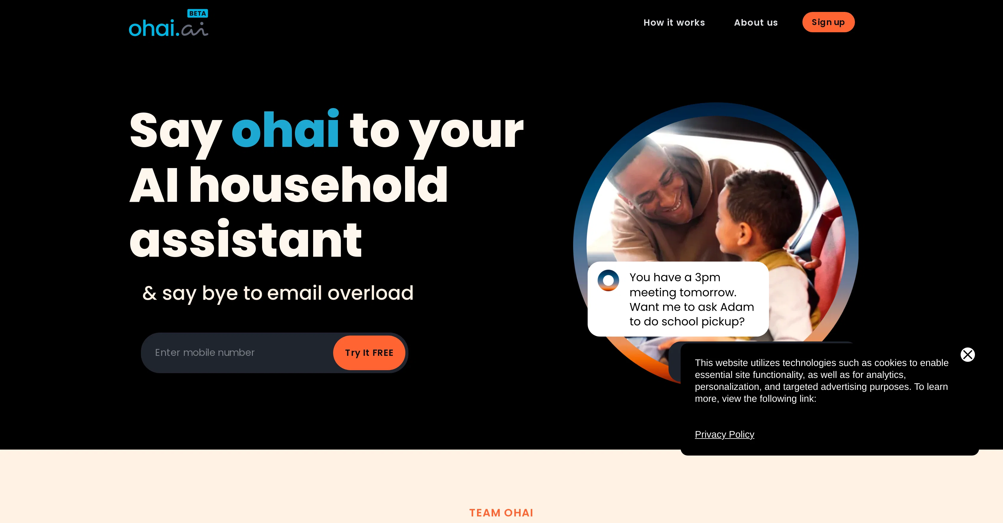 Ohai.ai website
