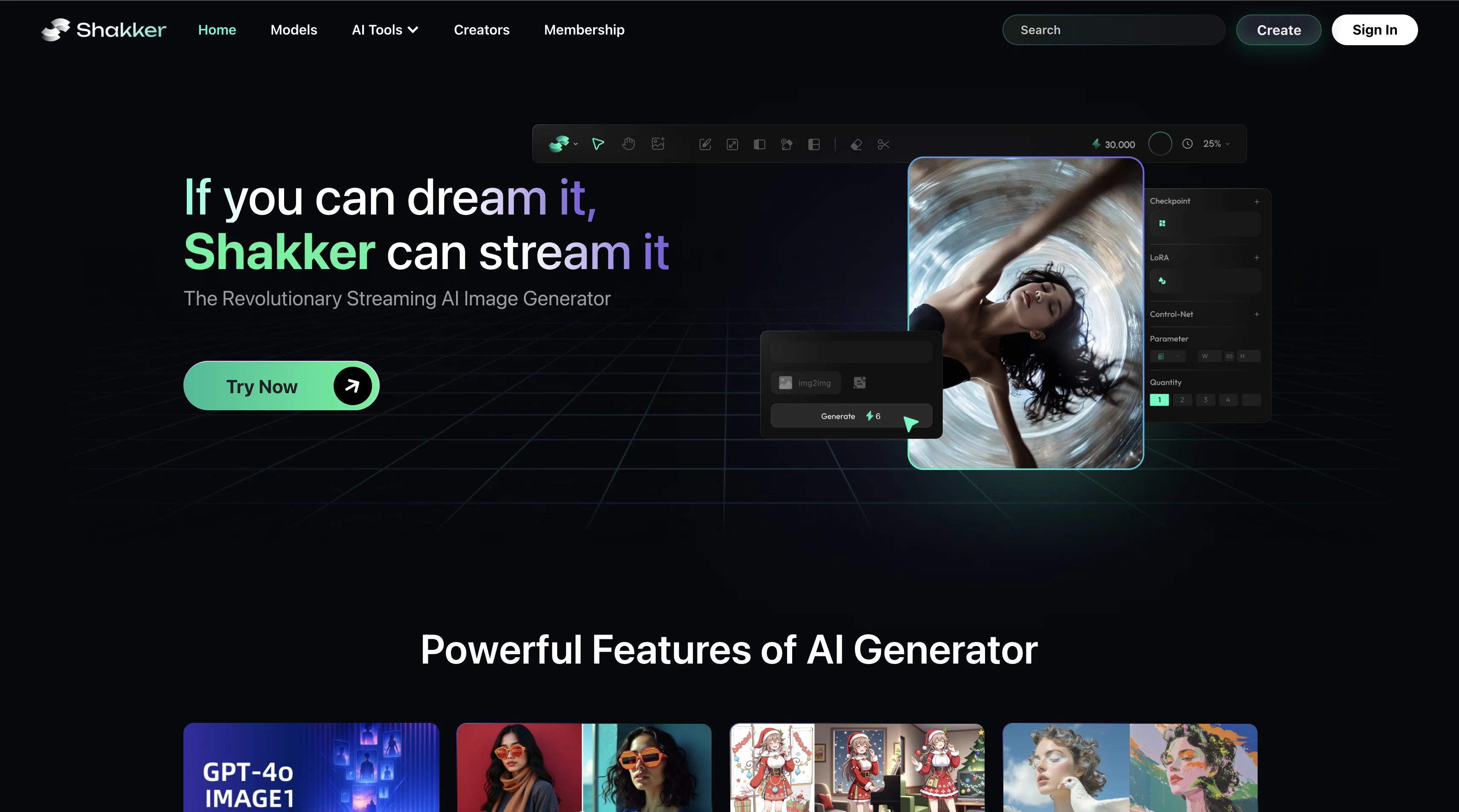 Shakker website