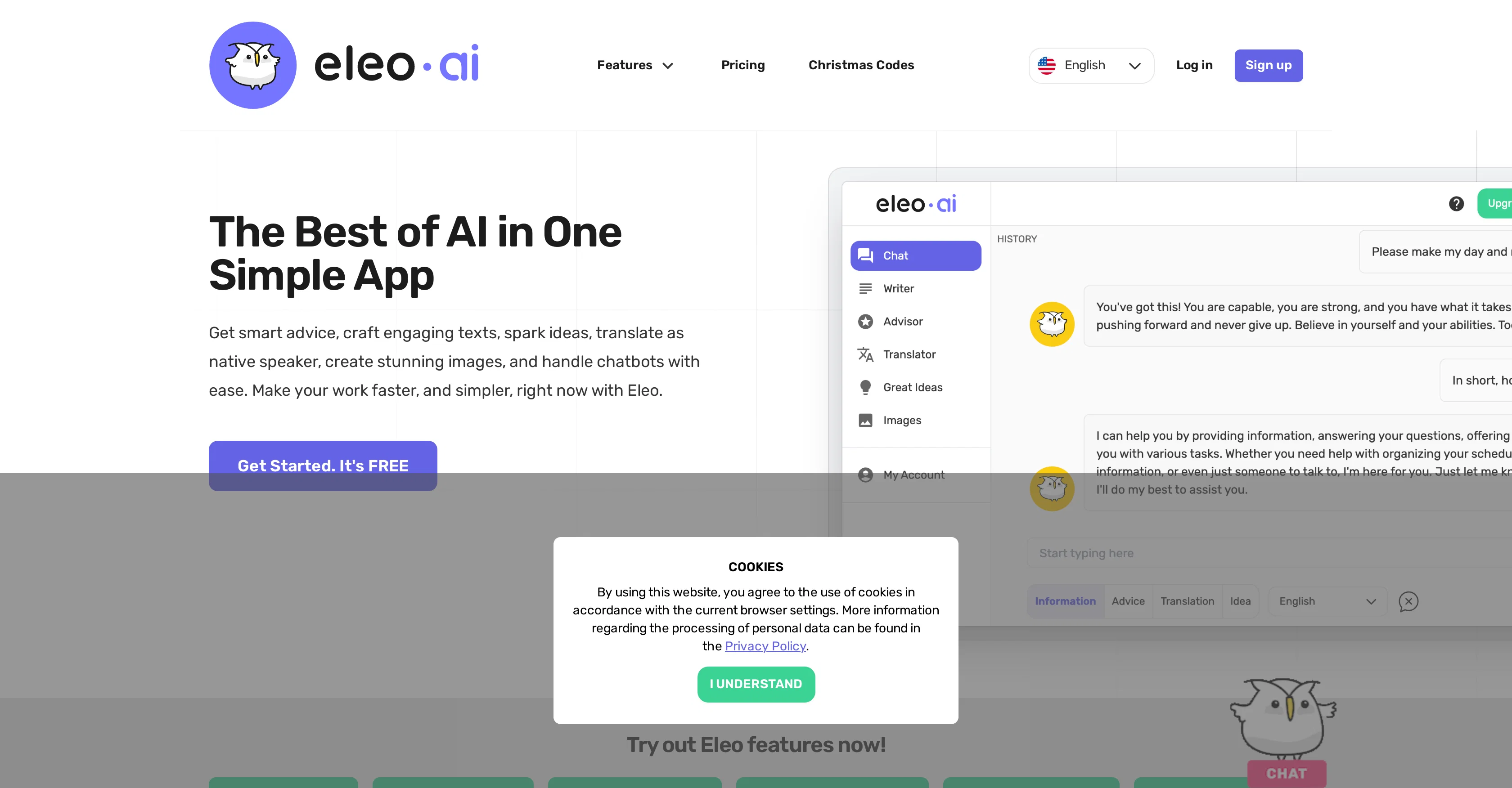 Eleo website