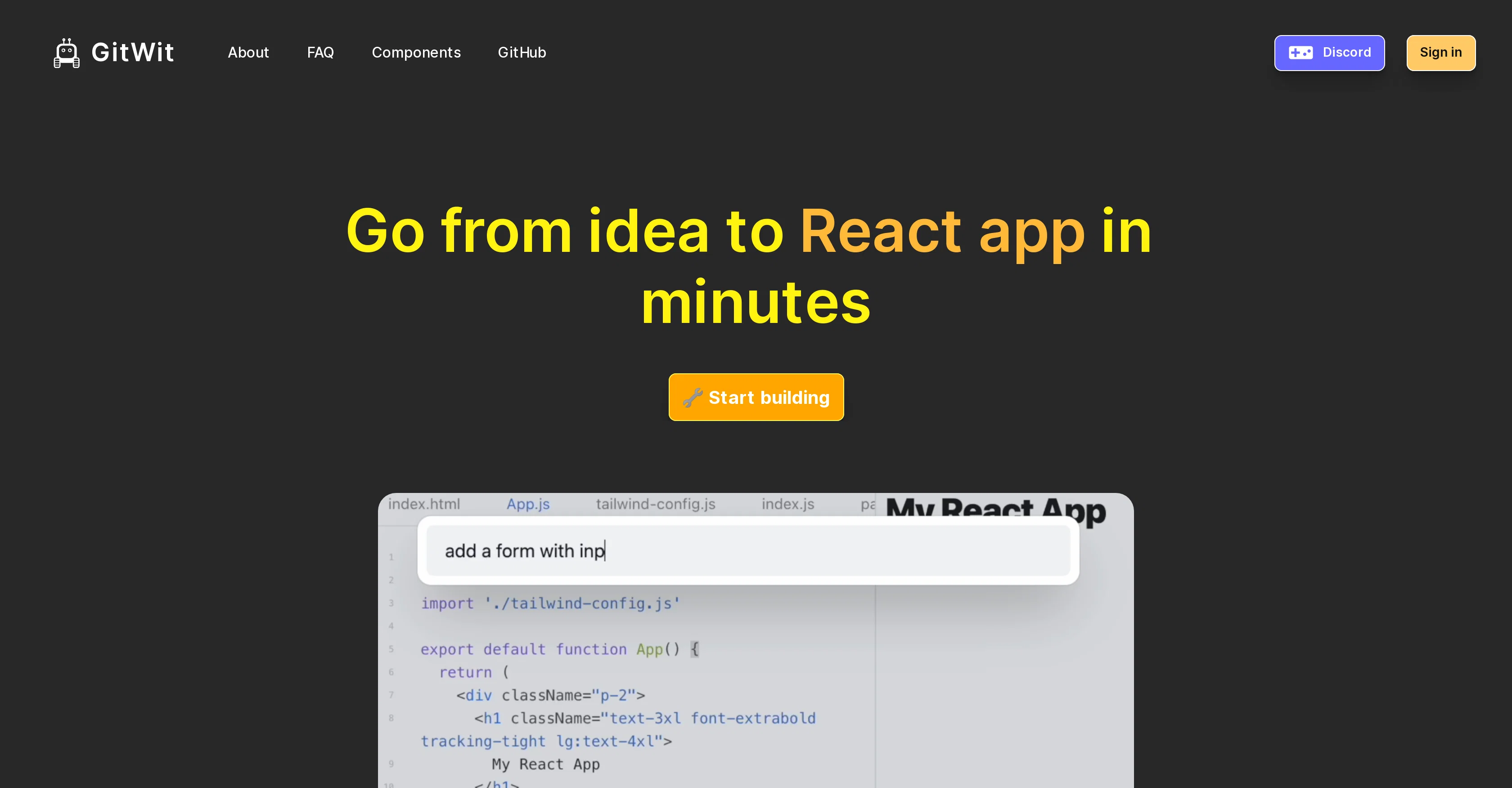 Gitwit website