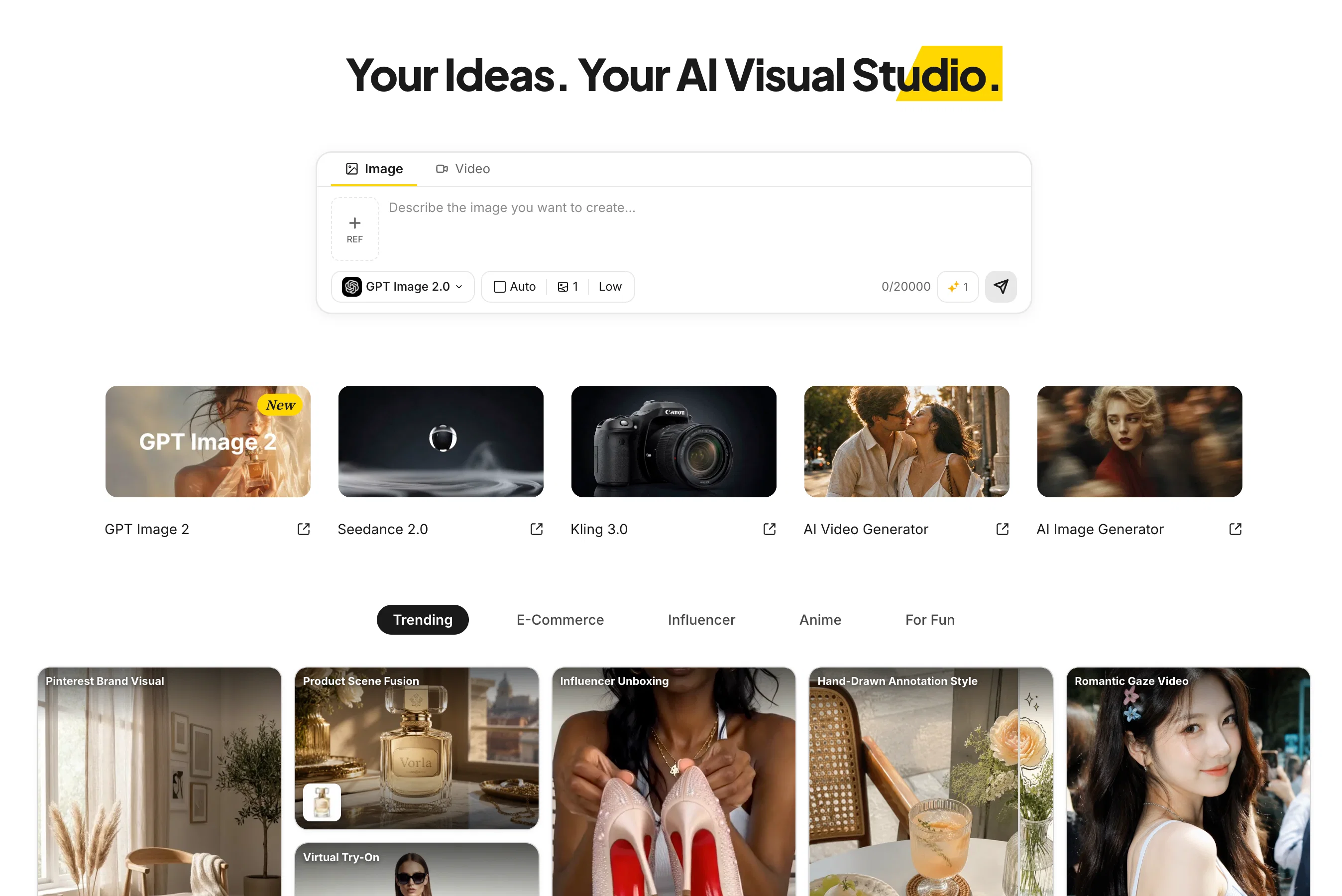 Vorla AI | Your Visual Studio website