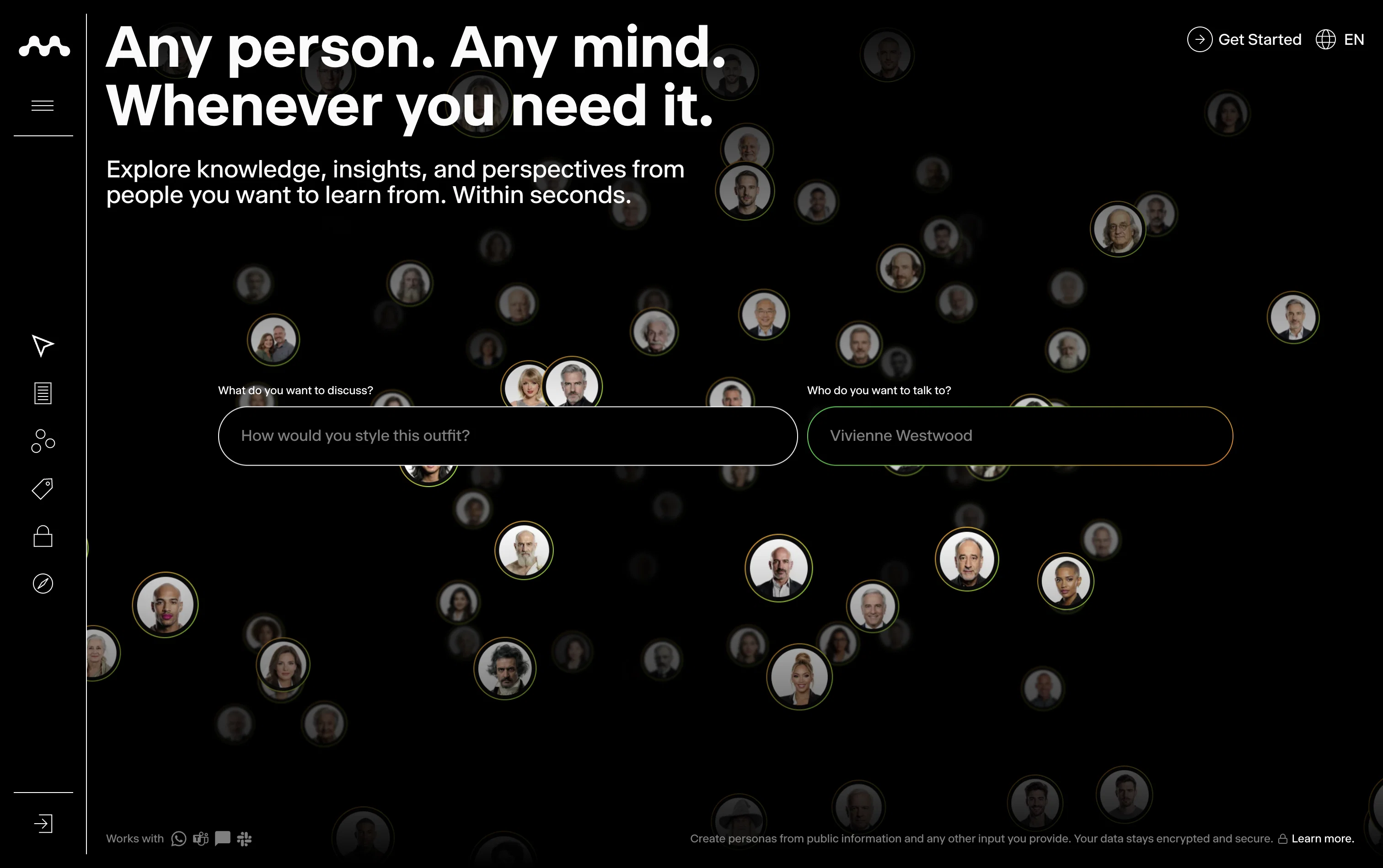 Minds website