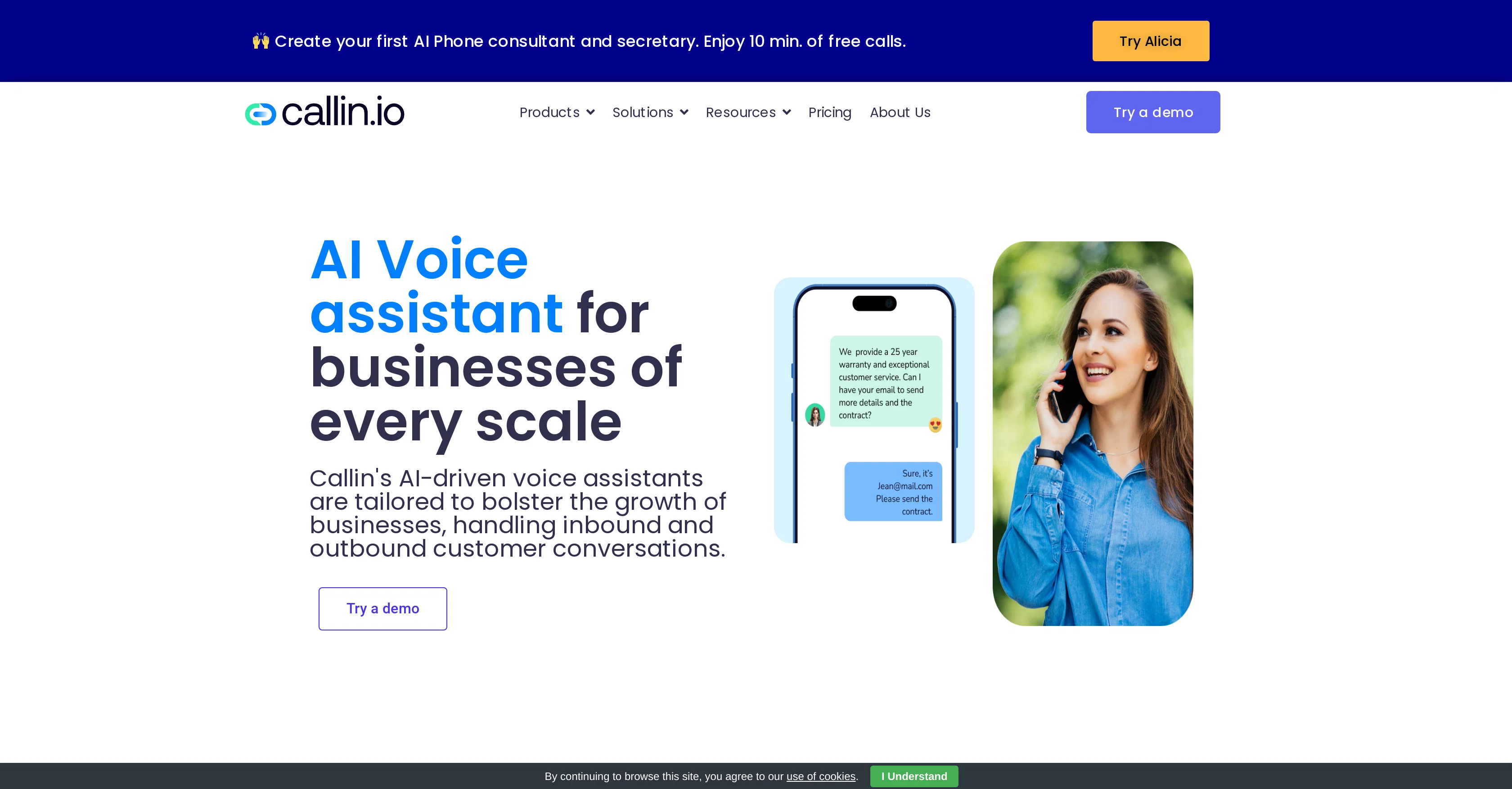 Callin website