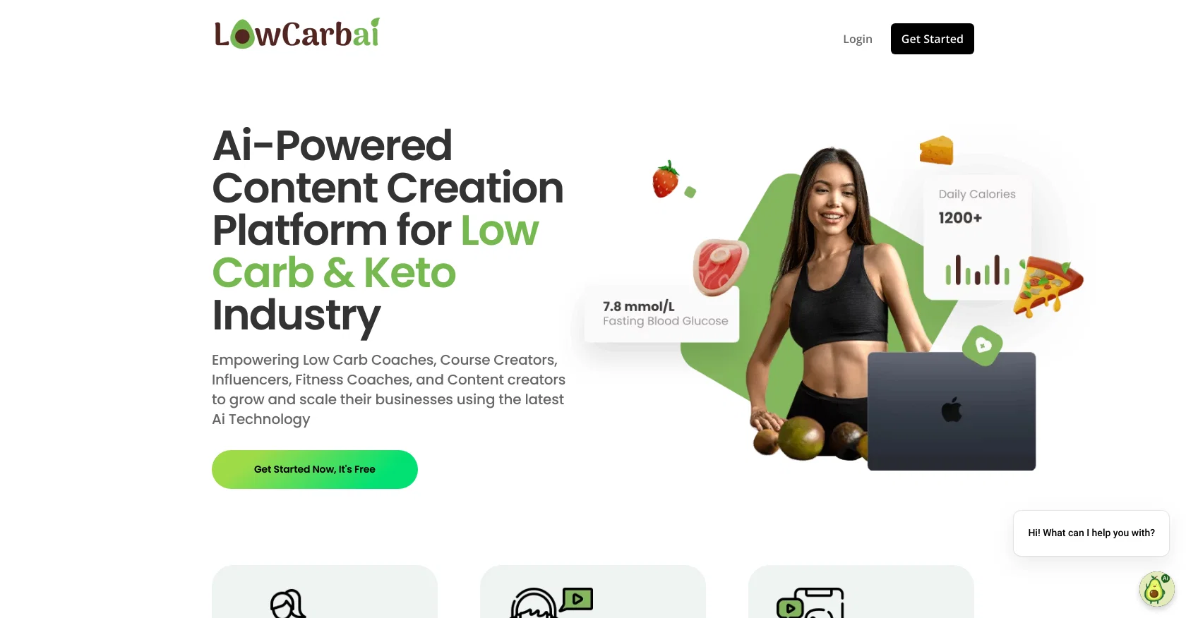 LowcarbAI website