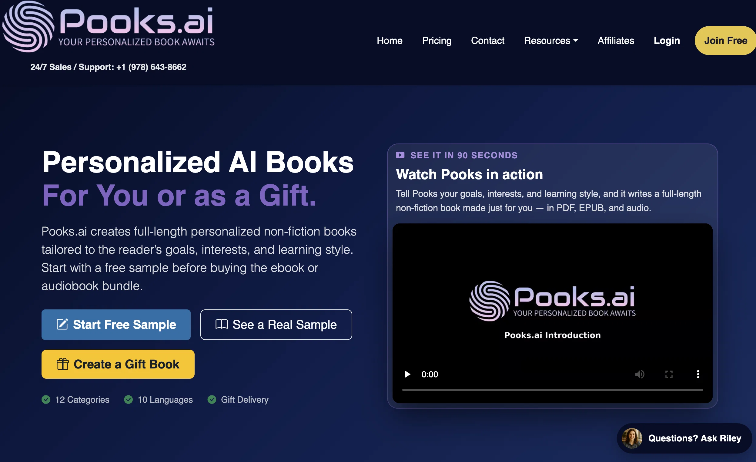 Pooks website