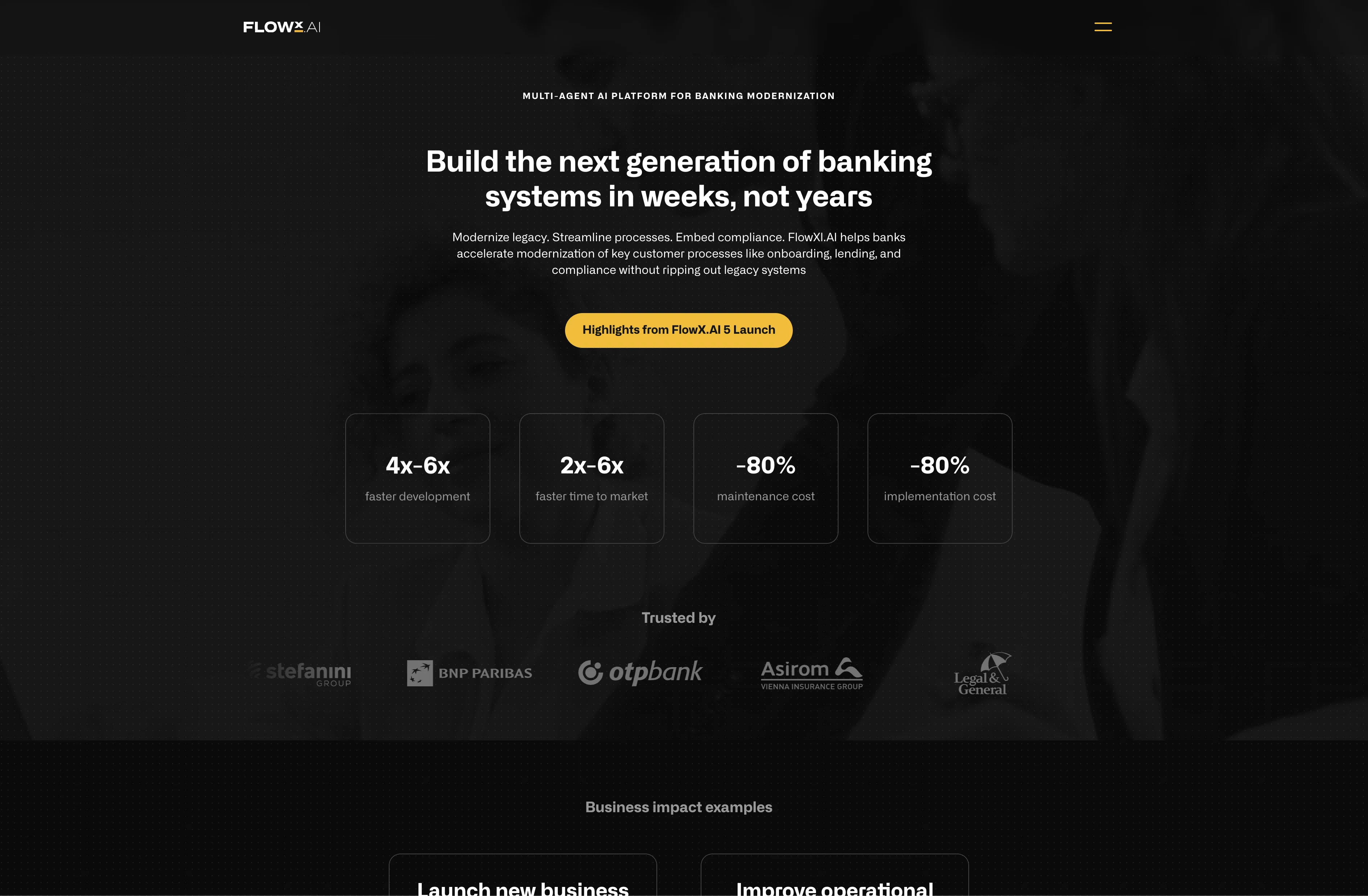 FlowxAI website