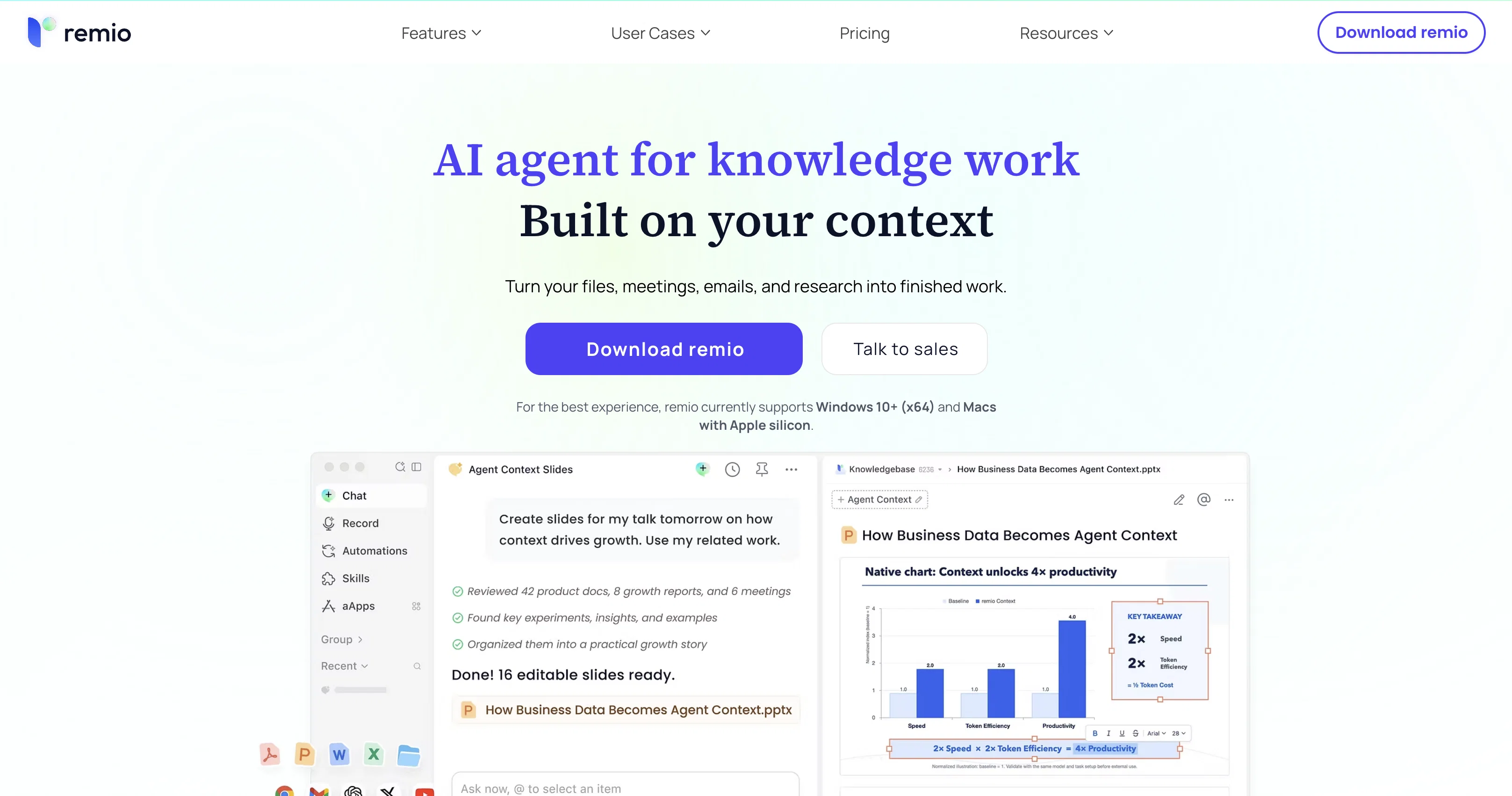 remio: Your Personal ChatGPT website