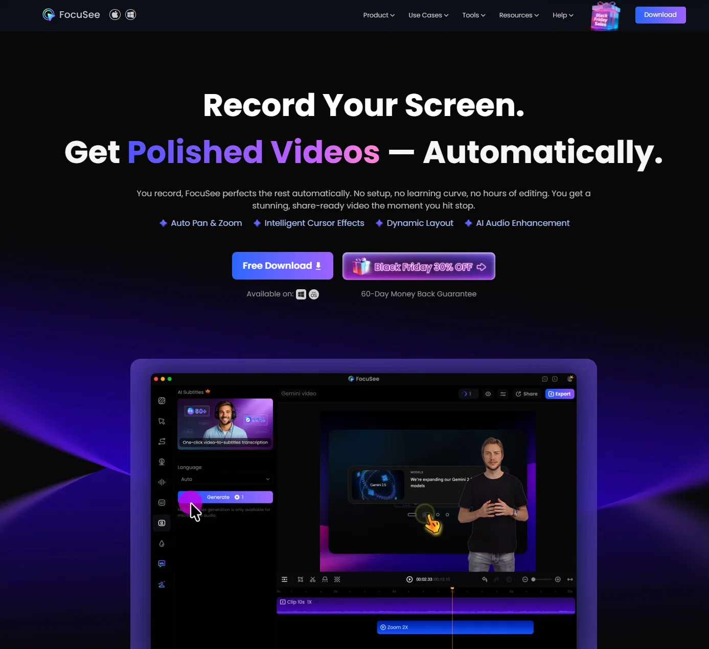FocuSee website