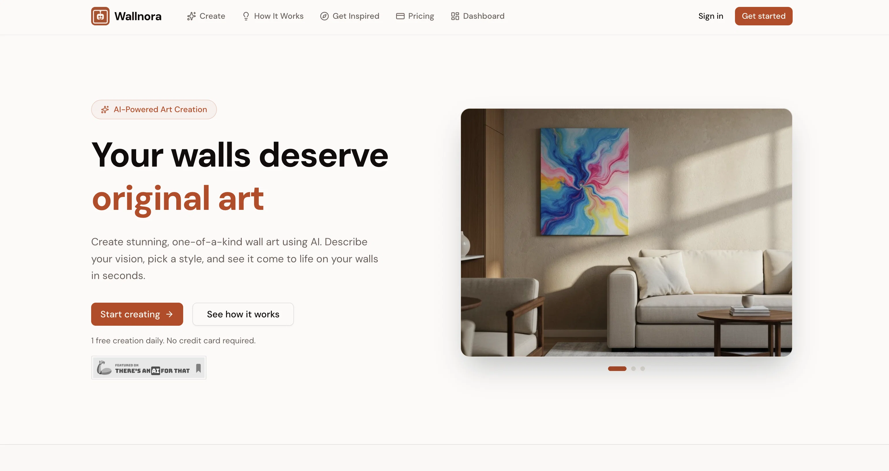 Wallnora website