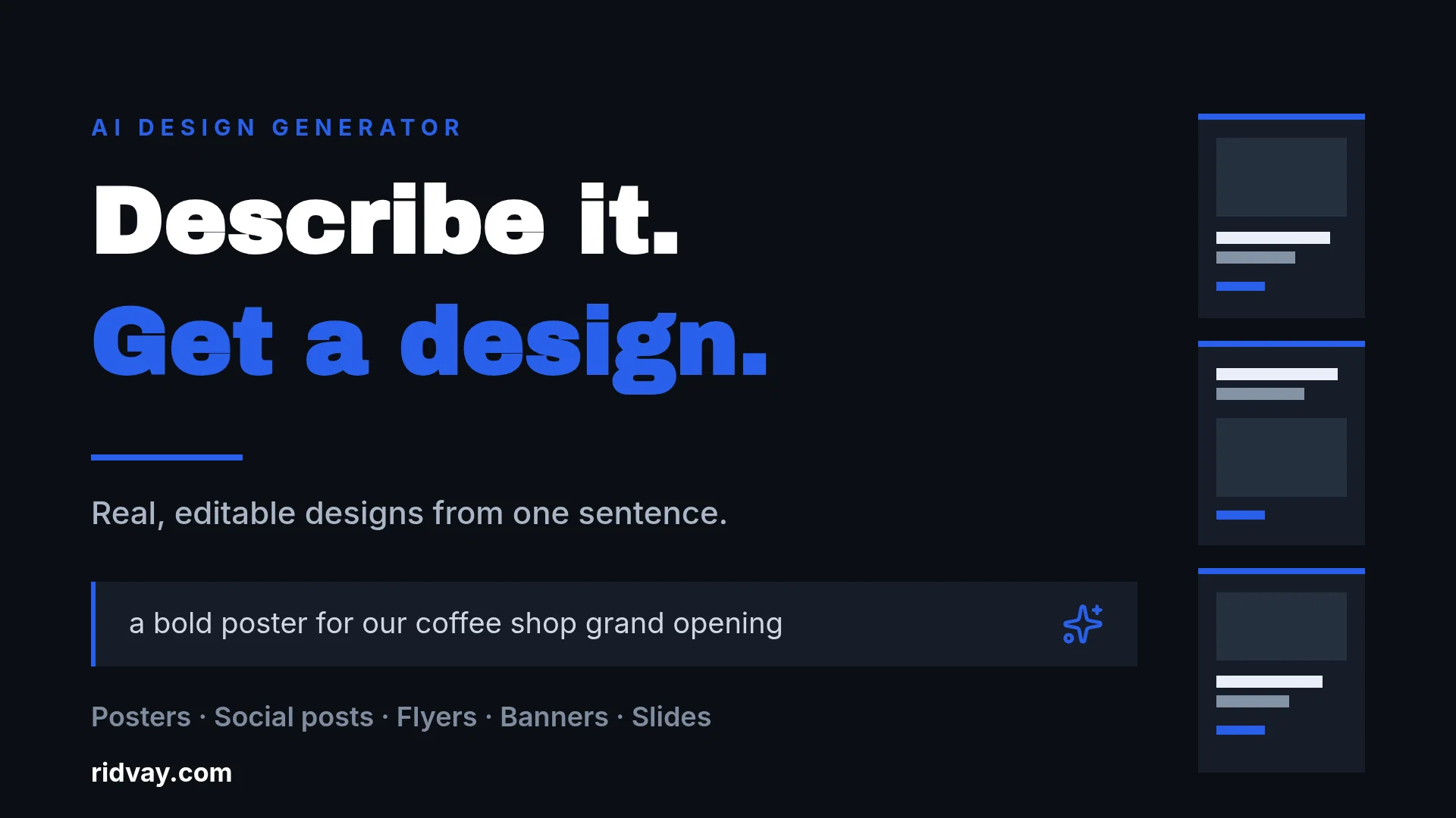 Ridvay website