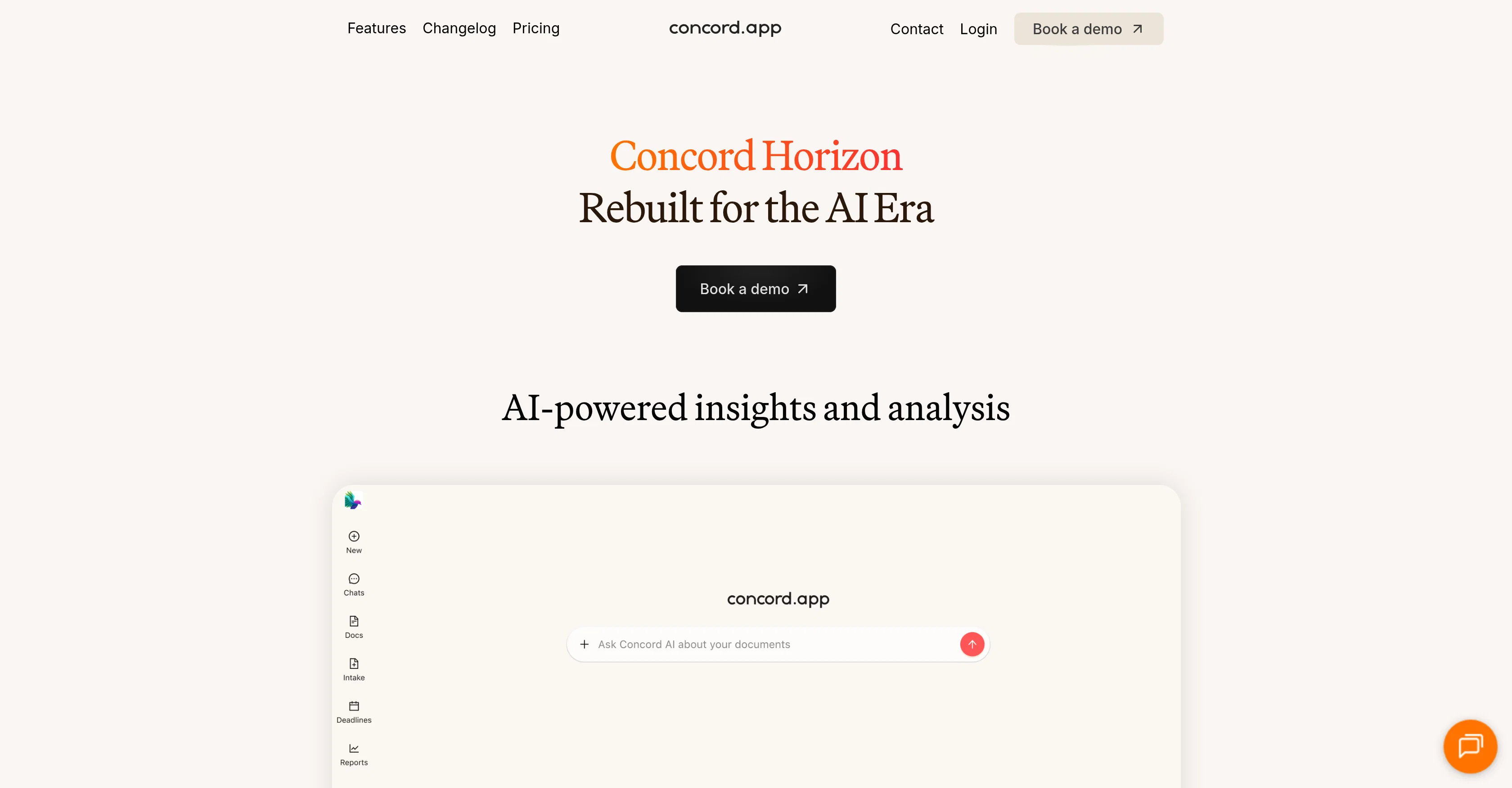 Concord Horizon website