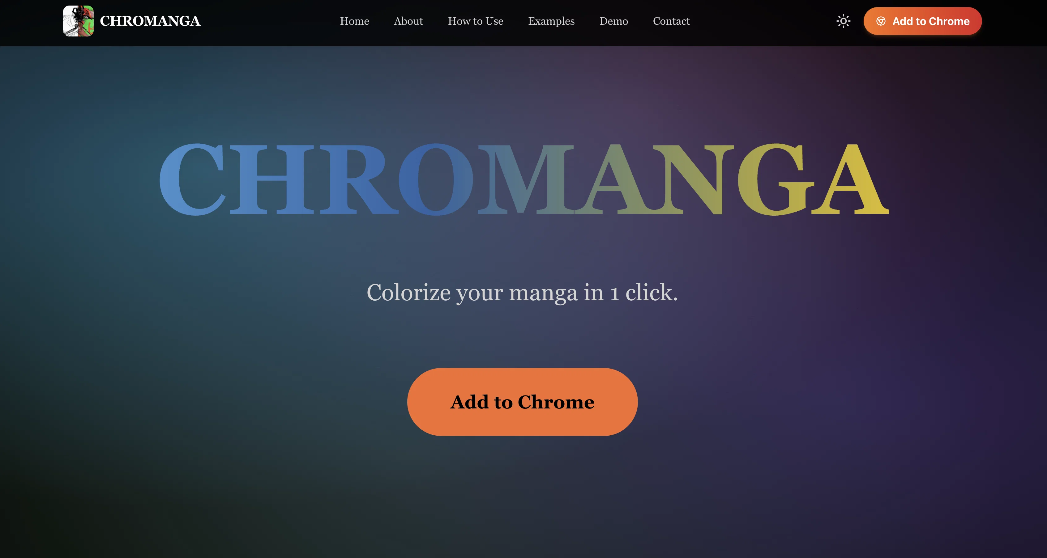 Chromanga website