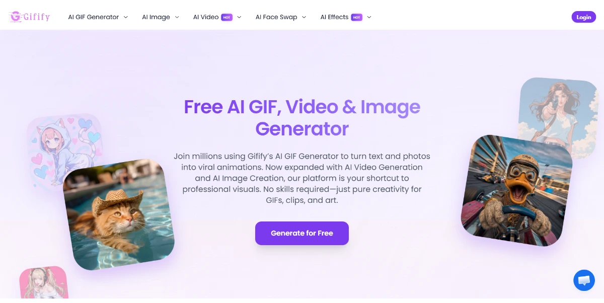 Gifify AI Gif Generator