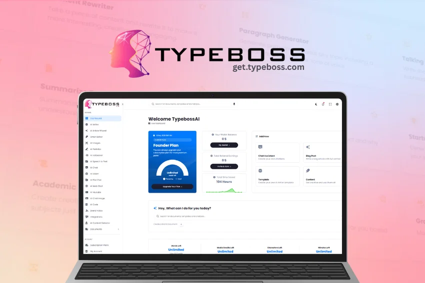 Typeboss website