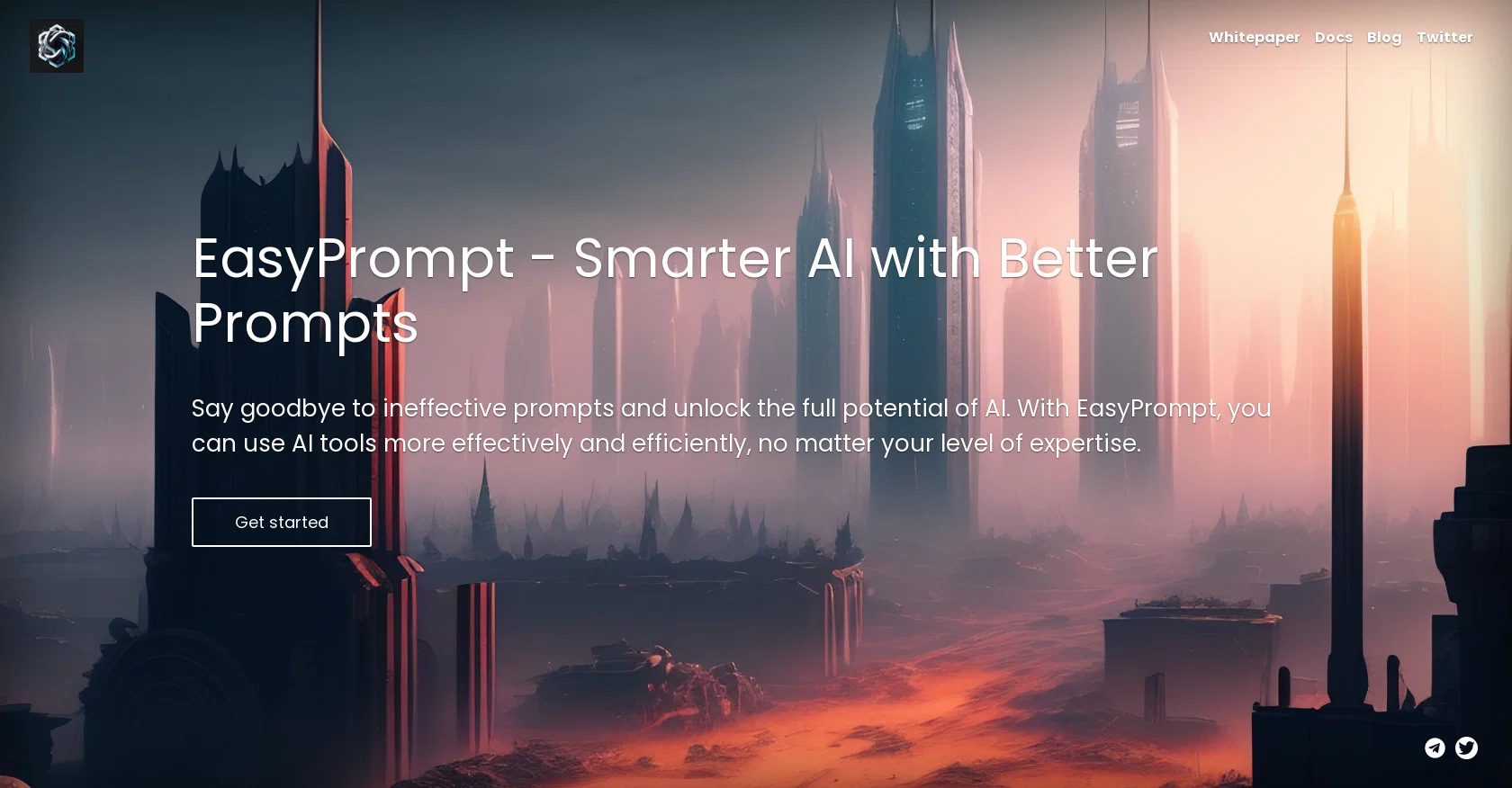 EasyPrompt website
