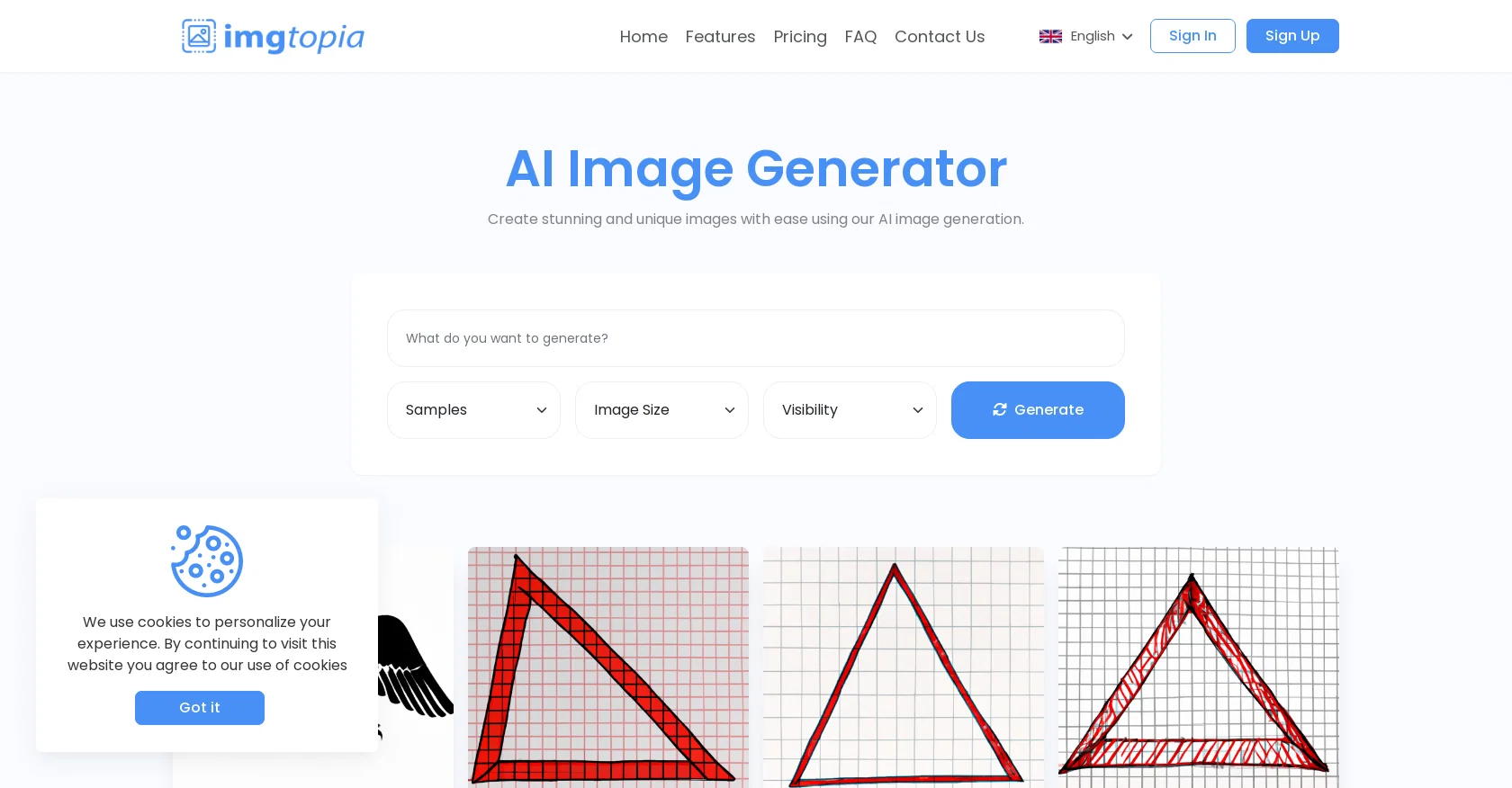 IMGtopia website