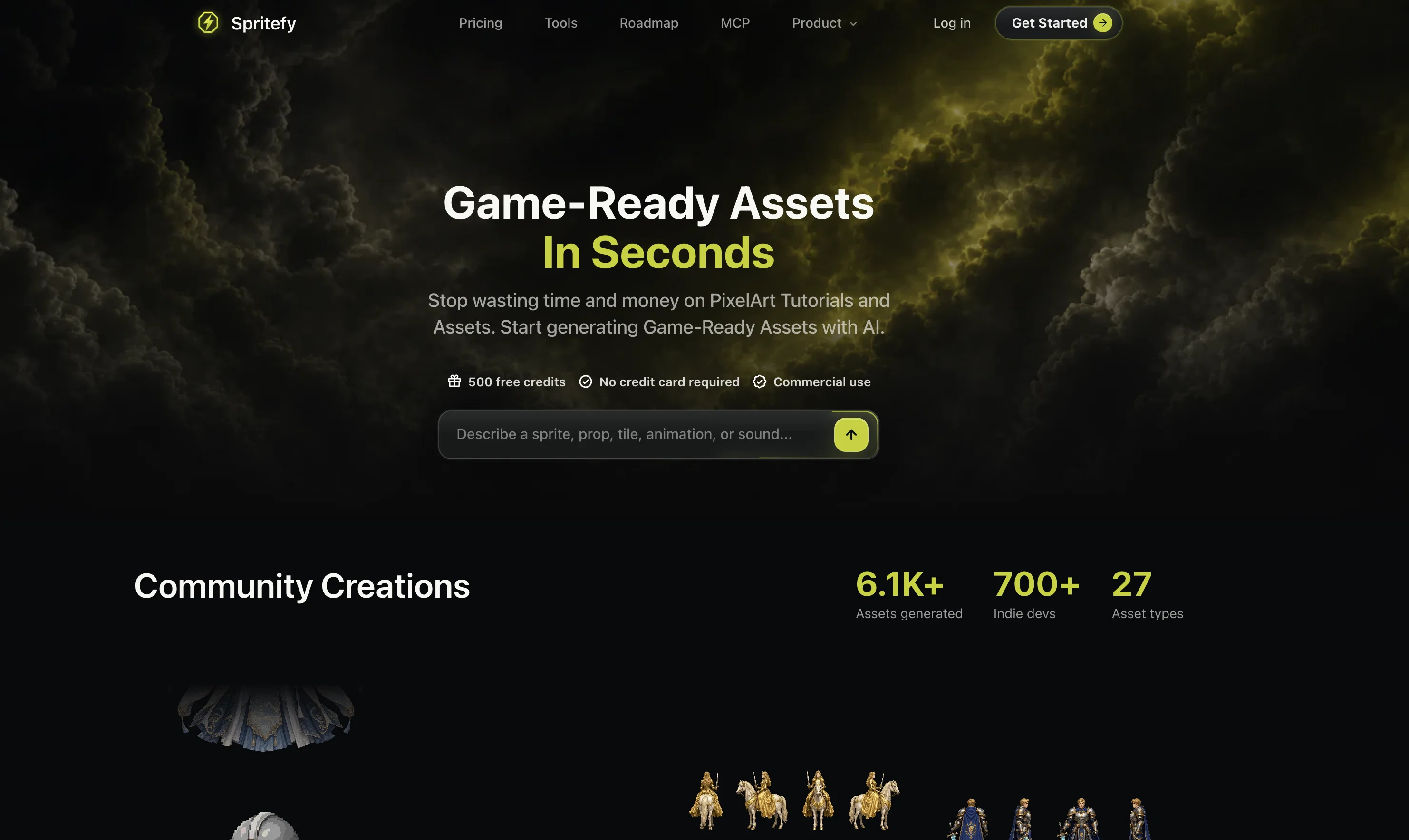 Spritefy website