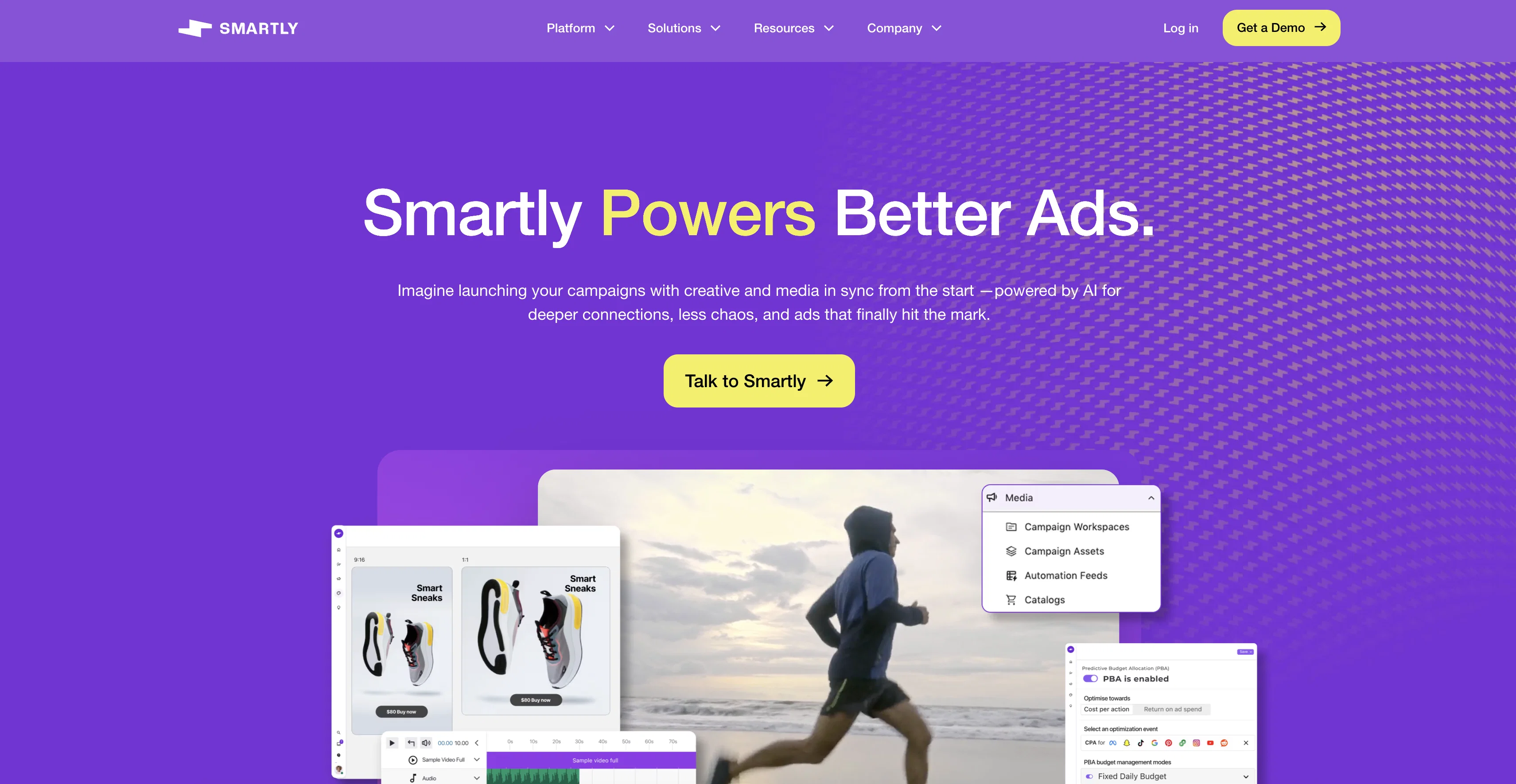 Smartly.io website
