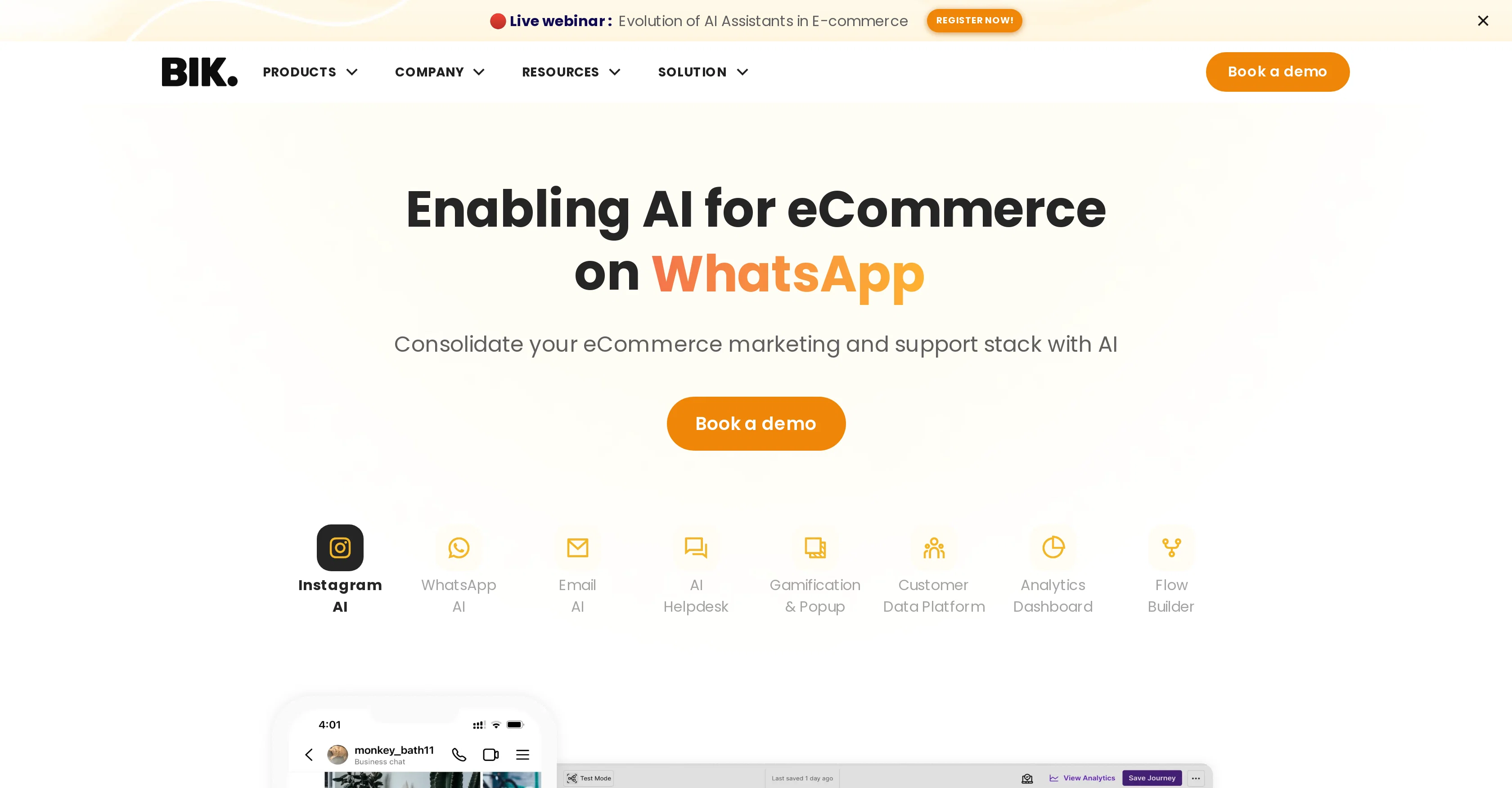BIK website