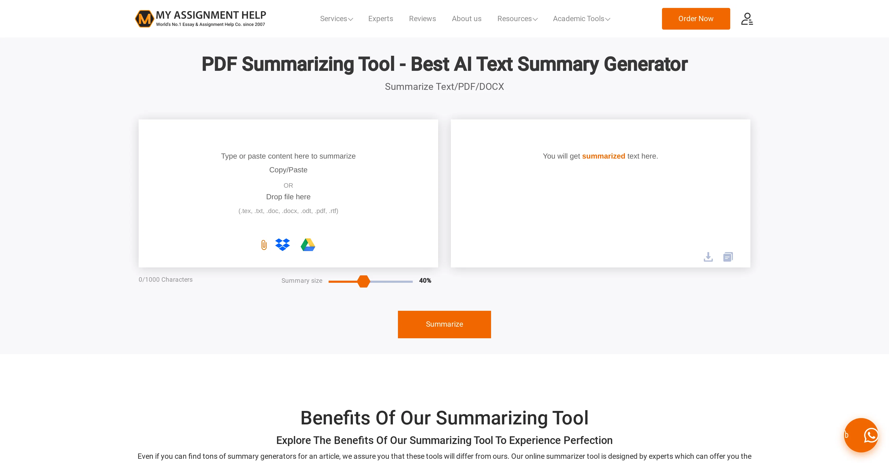 My Assignment Help website